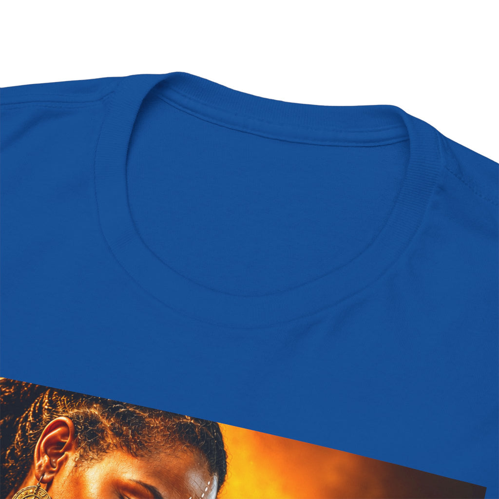 Afrocentric Braiding Tee – "This Is Not A Phase" Empowerment Graphic T-Shirt