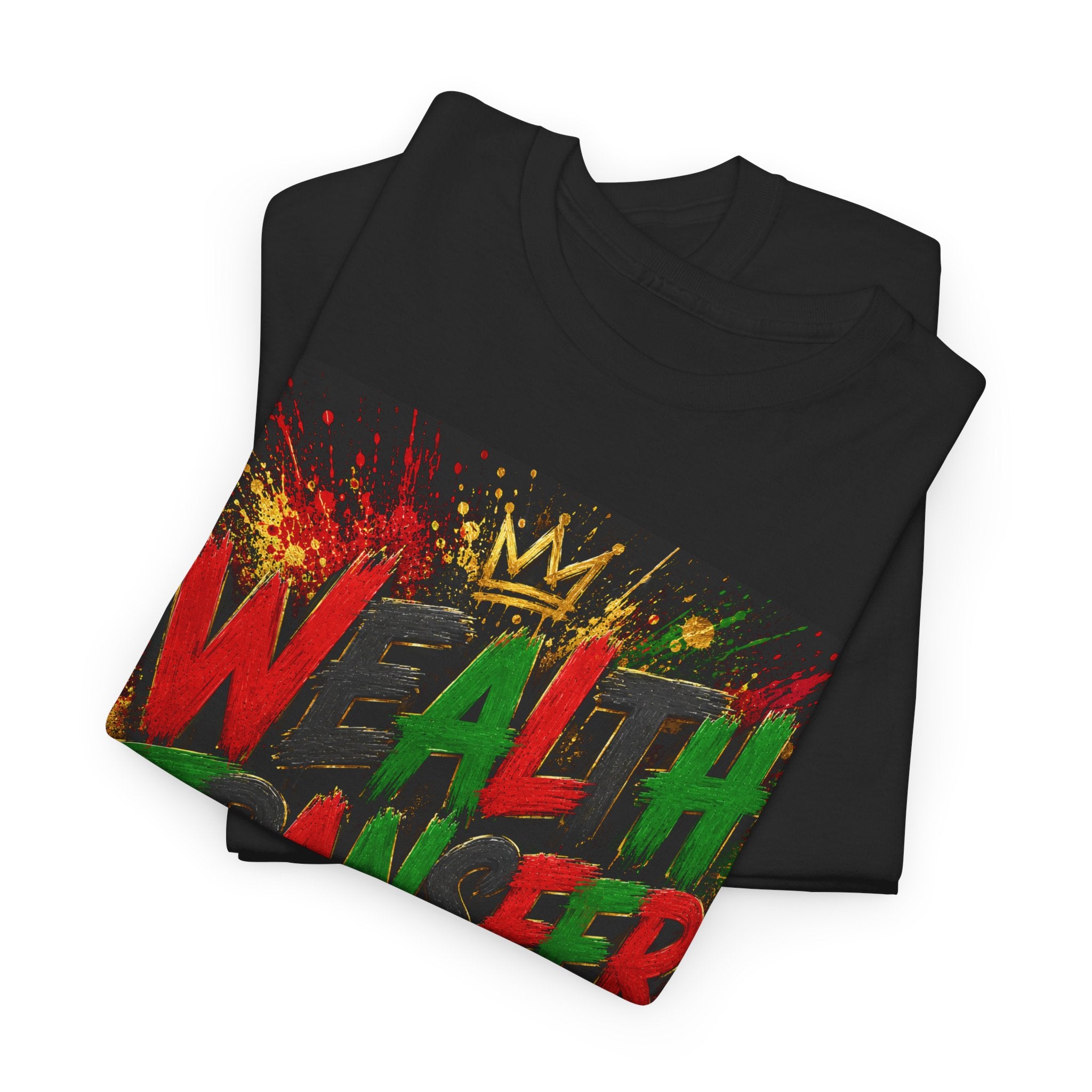 WALH TANKER Graphic Tee — Black Power Fist Back