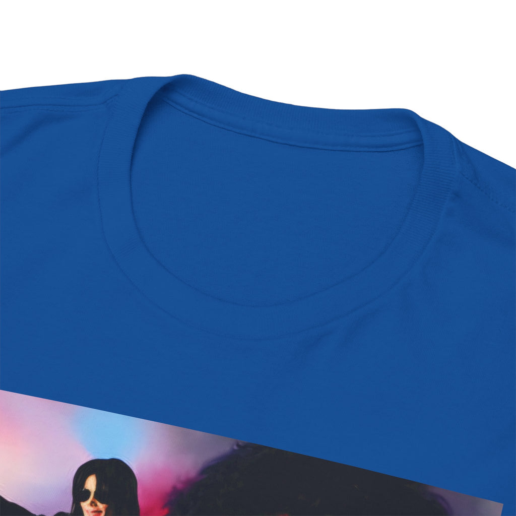 Michael Jackson Tribute Tee — Vintage Pop Collage T-Shirt