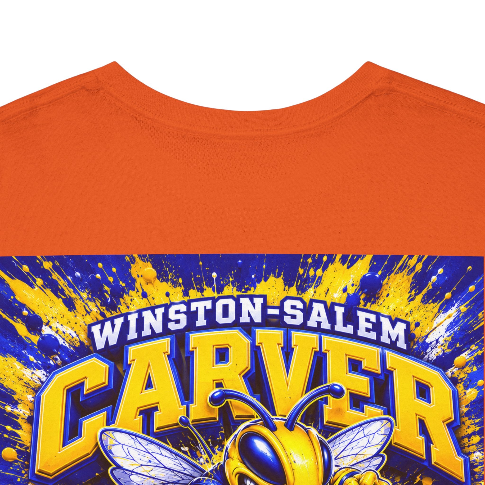 Carver Yellow Jackets Graphic T‑Shirt — Winston‑Salem School Spirit Tee