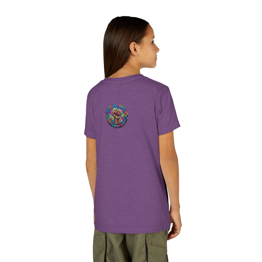 Youth Tee — “MY AVATAR MY RULES” Customizable Character Graphic