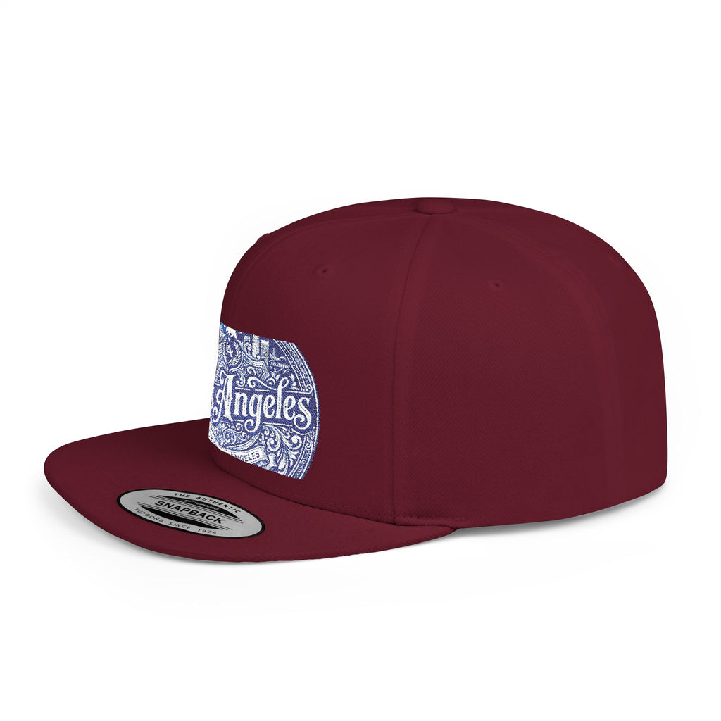 Los Angeles Paisley Flat Bill Snapback Hat
