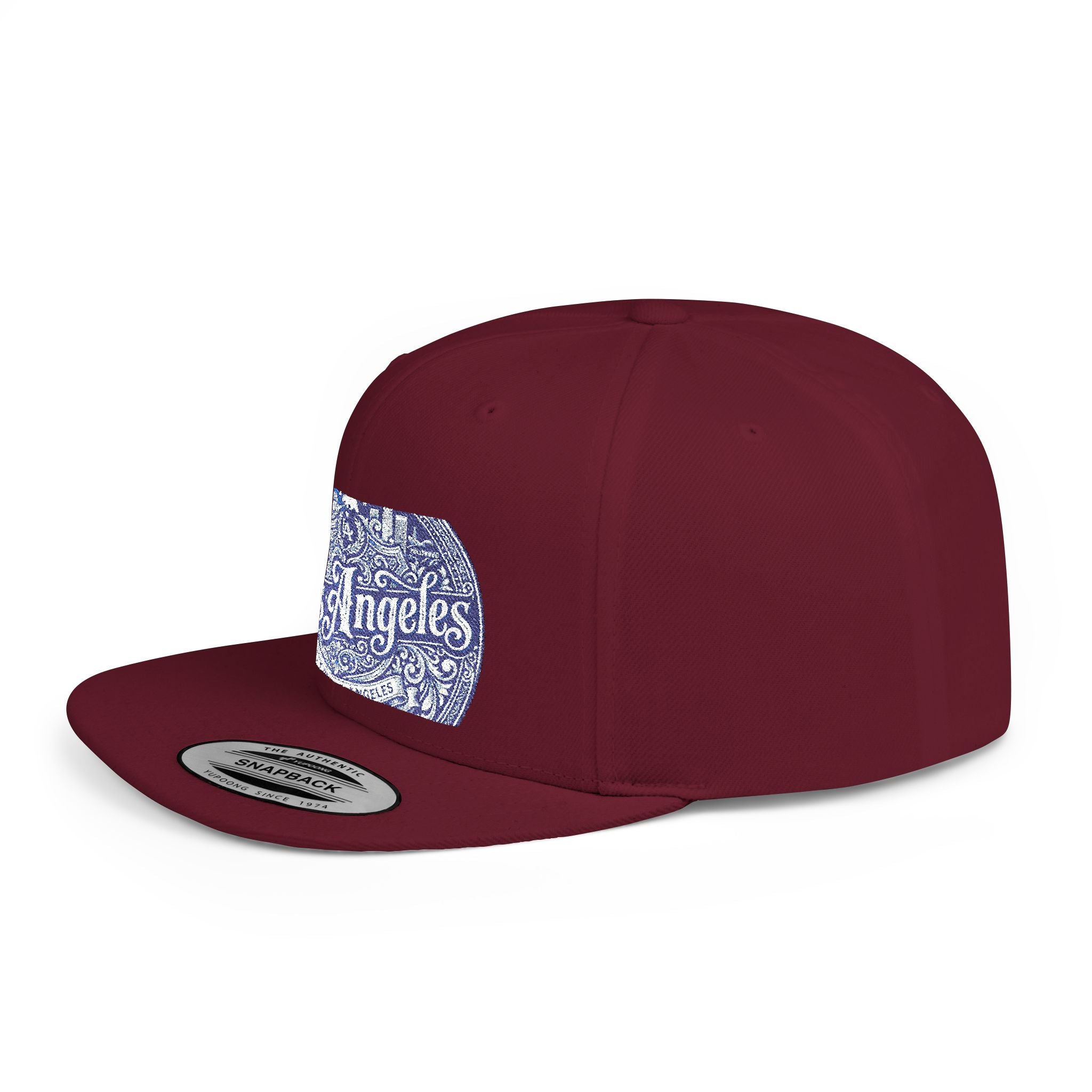 Los Angeles Paisley Flat Bill Snapback Hat