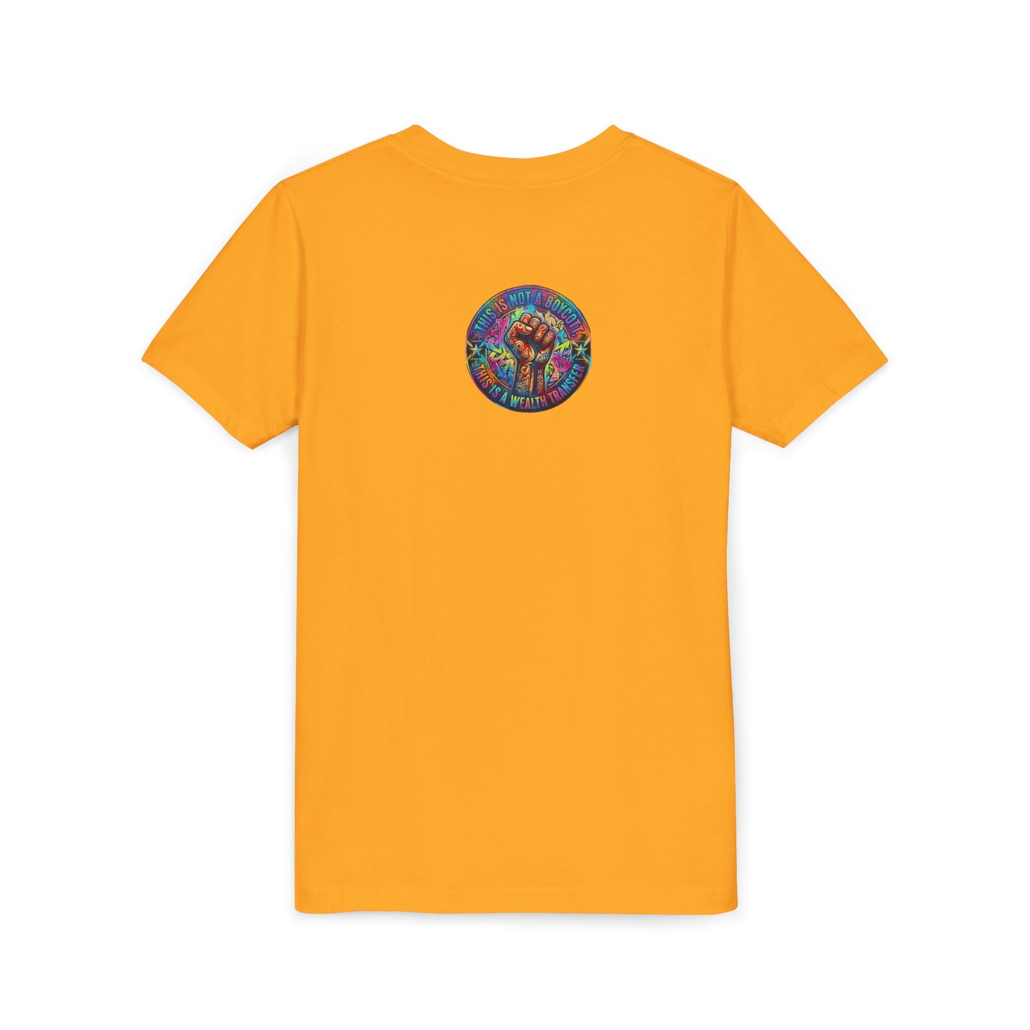 Youth Trophy Lightning Tee — Winning Kids' Short Sleeve Shirt with Stars & Confetti