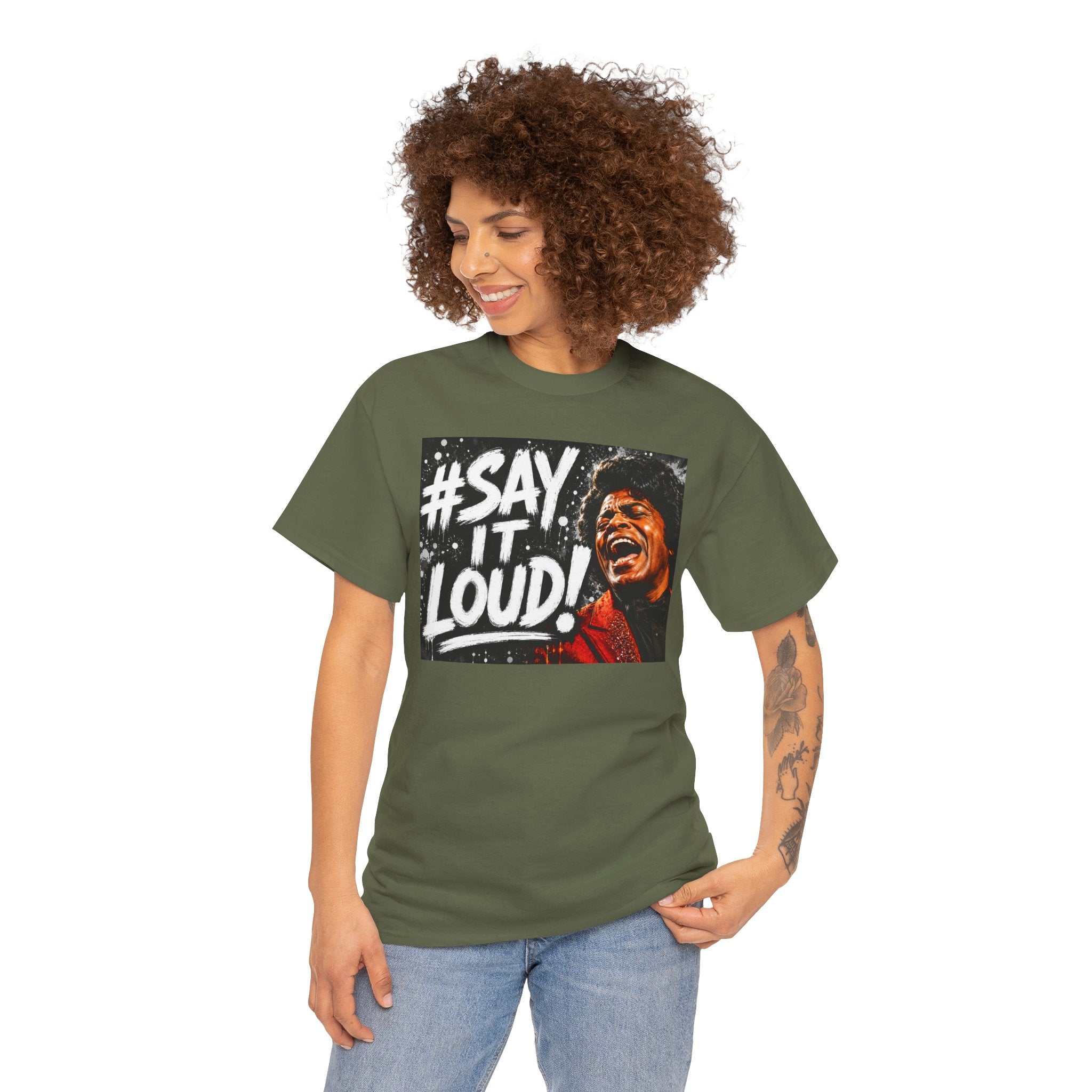 Say It Loud! Protest Fist Graphic Tee
