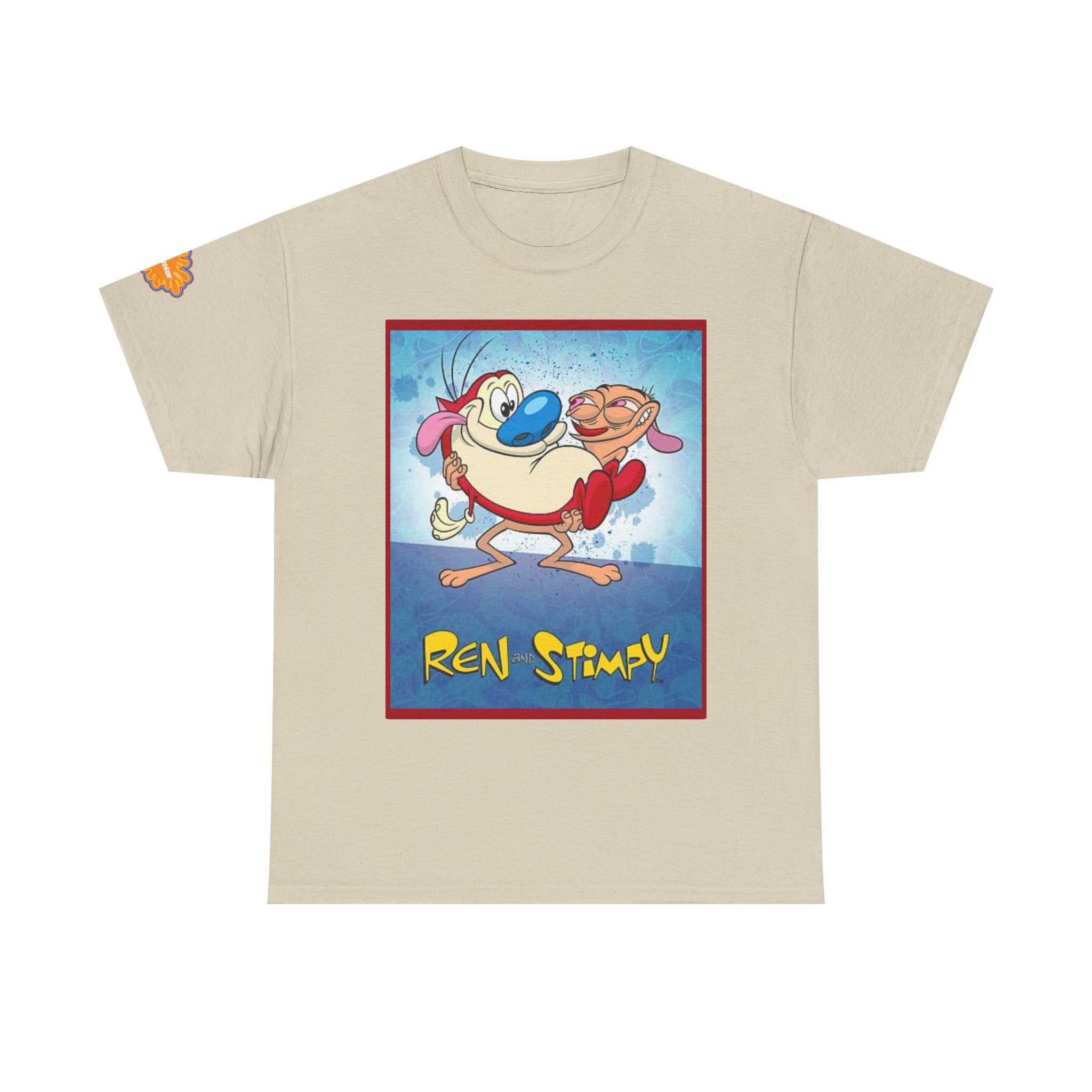 Ren & Stimpy Graphic Tee — Retro Nickelodeon Cartoon T-Shirt