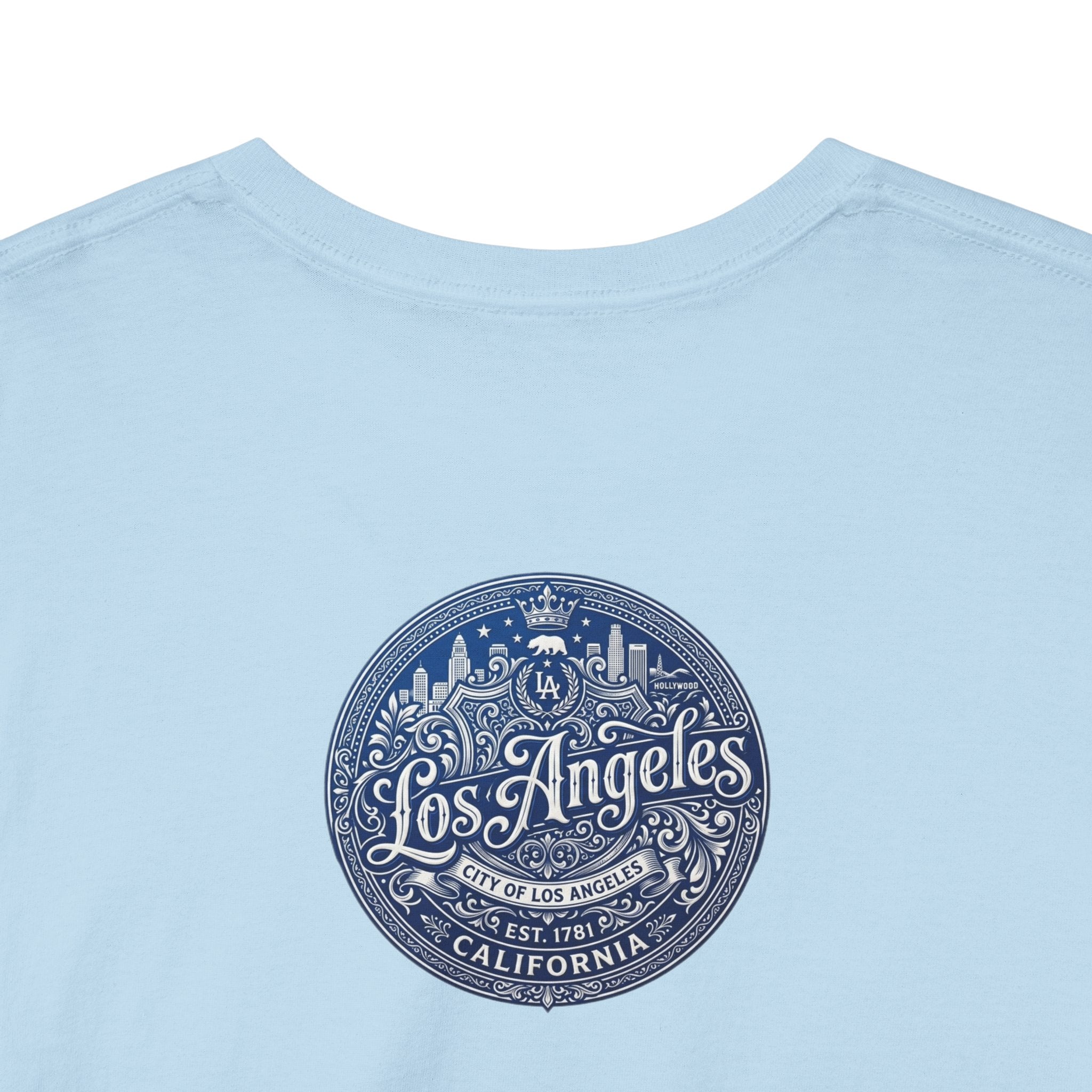 Iconic Rap Legend Photo Tee — Los Angeles Cap Graphic