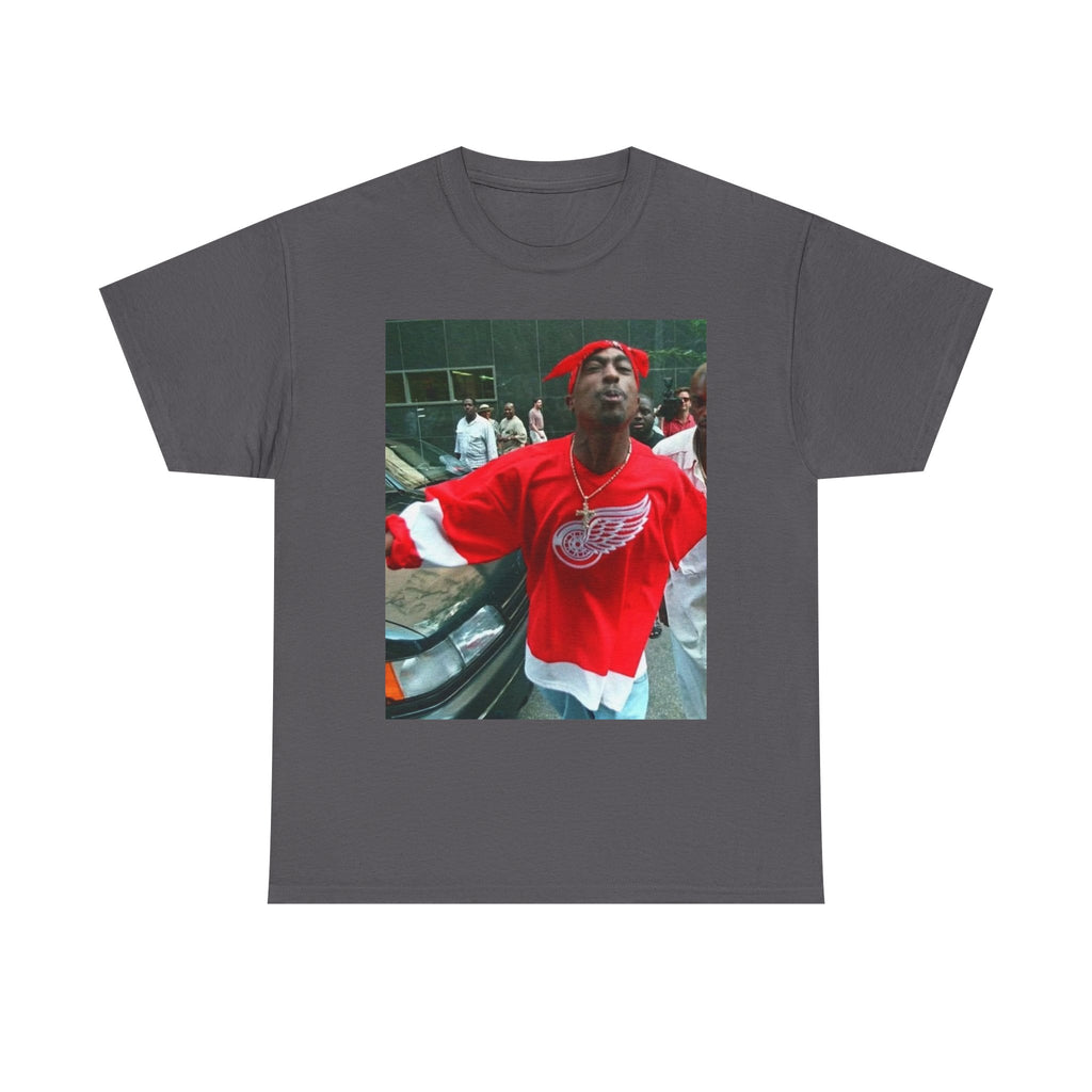 Graphic Tee — Retro Street Photo Print T-Shirt