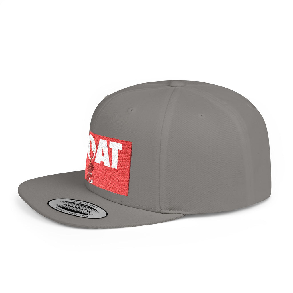 Copy of Flat Bill Snapback Hat — Retro Dance Crew Graphic Cap