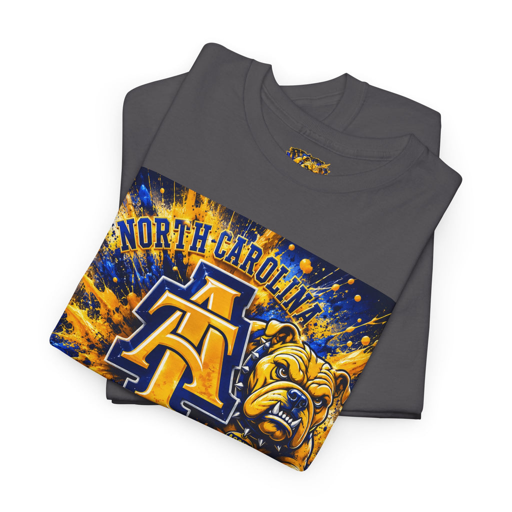 North Carolina A&T Aggies Bulldog T-Shirt — A&T Logo College Tee