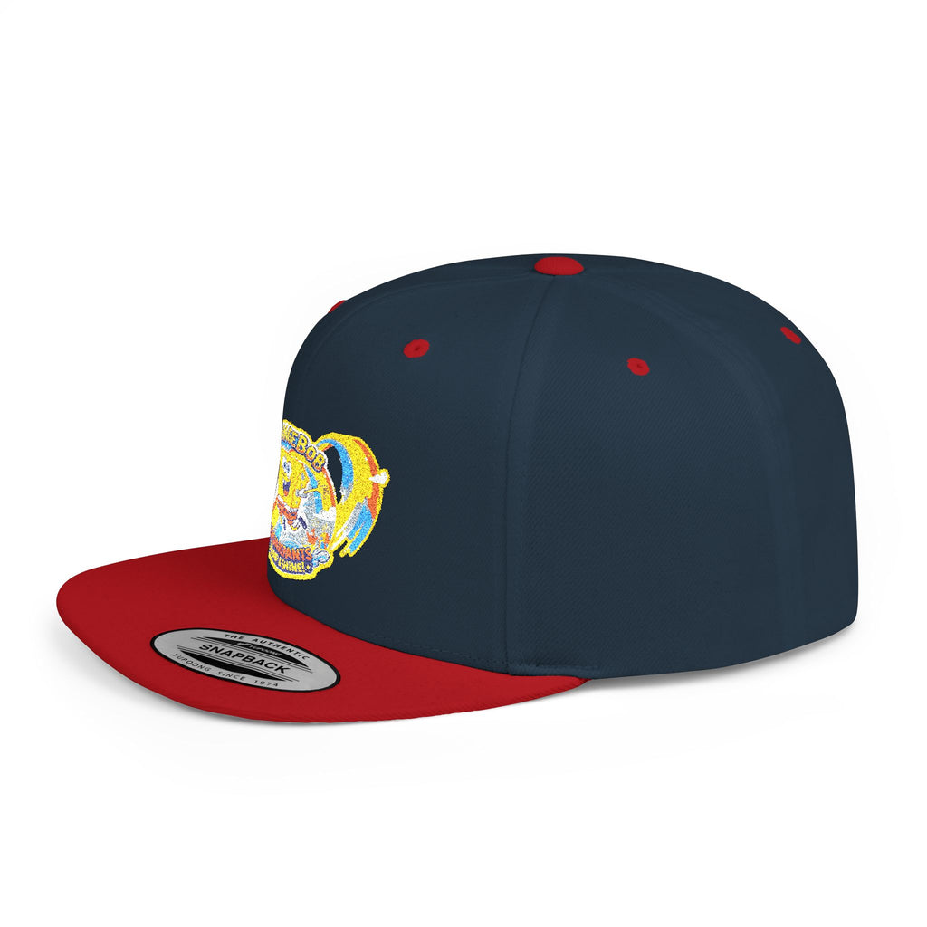 SpongeBob 'Jump & Shine' Royal Blue Flat Bill Snapback