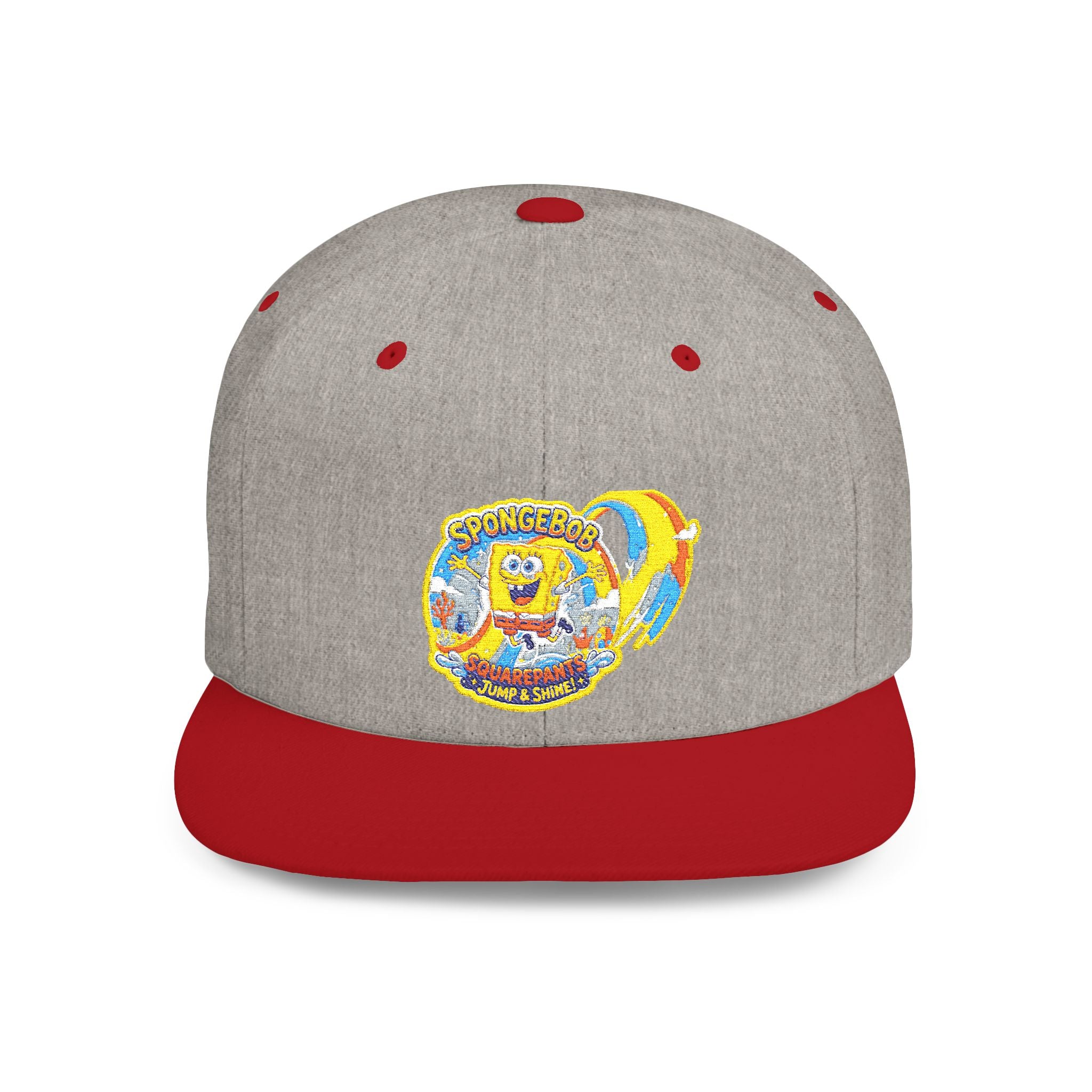 SpongeBob 'Jump & Shine' Royal Blue Flat Bill Snapback