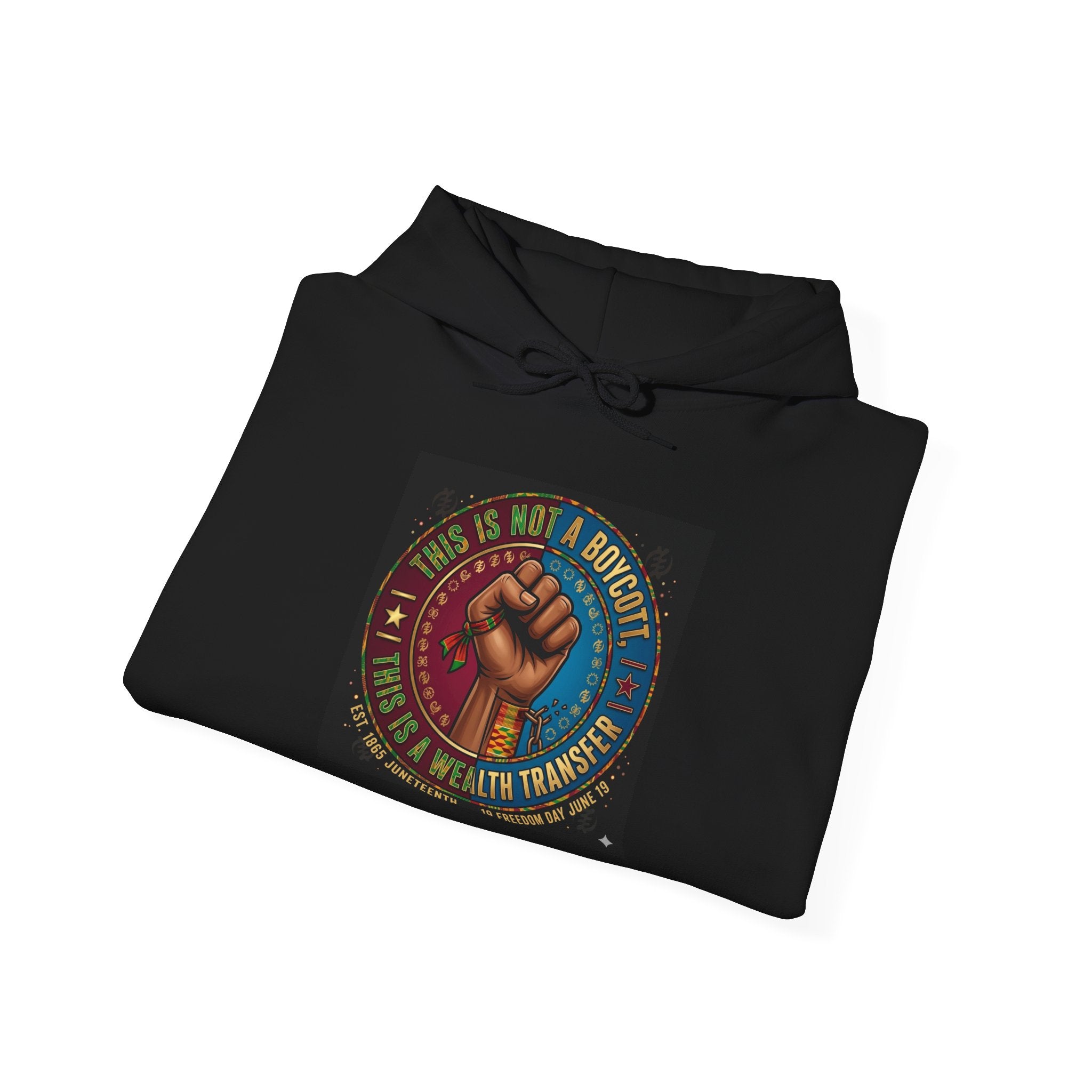 Empowered Unity Hoodie — "We Are a Movement" Fist Graphic Sweatshirt