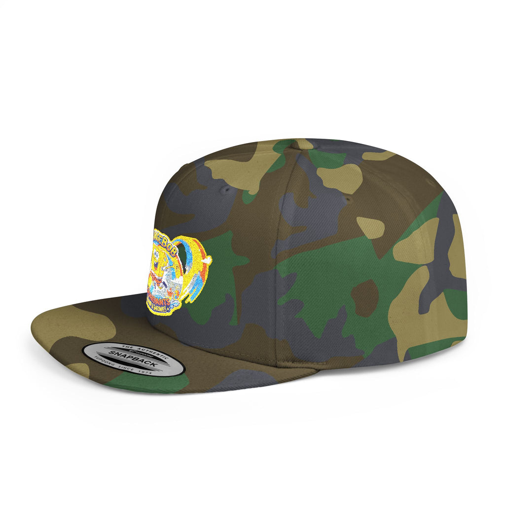 SpongeBob 'Jump & Shine' Royal Blue Flat Bill Snapback