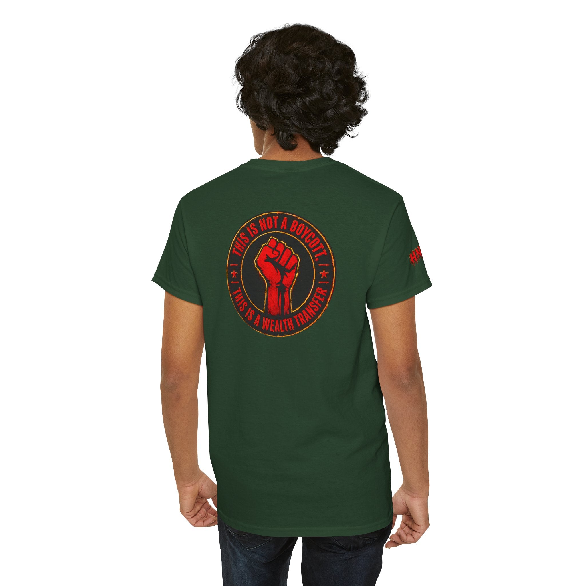 H.N.I.C. Graphic Tee — 'This Is Not A Riot' Raised Fist Streetwear T‑Shirt
