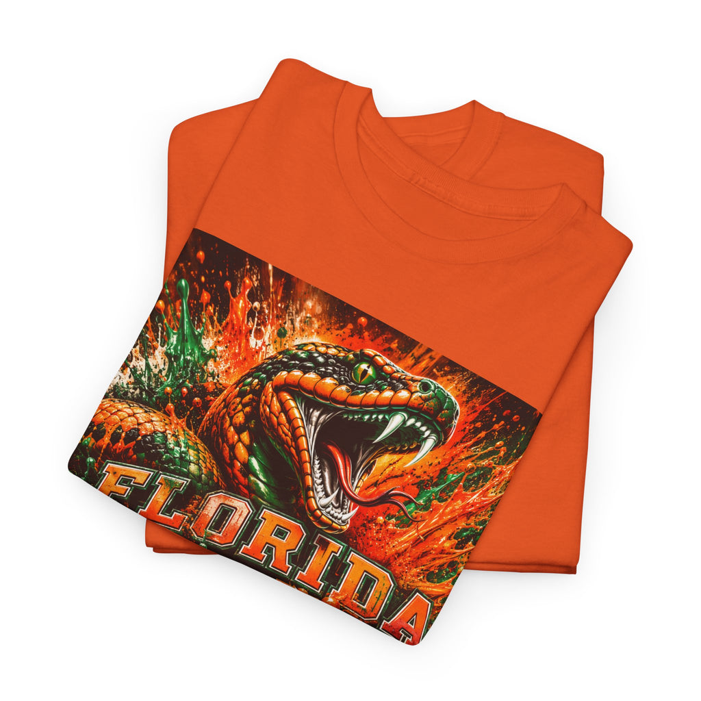 Florida A&M University Rattler Tee — Vintage Snake Mascot College T-Shirt