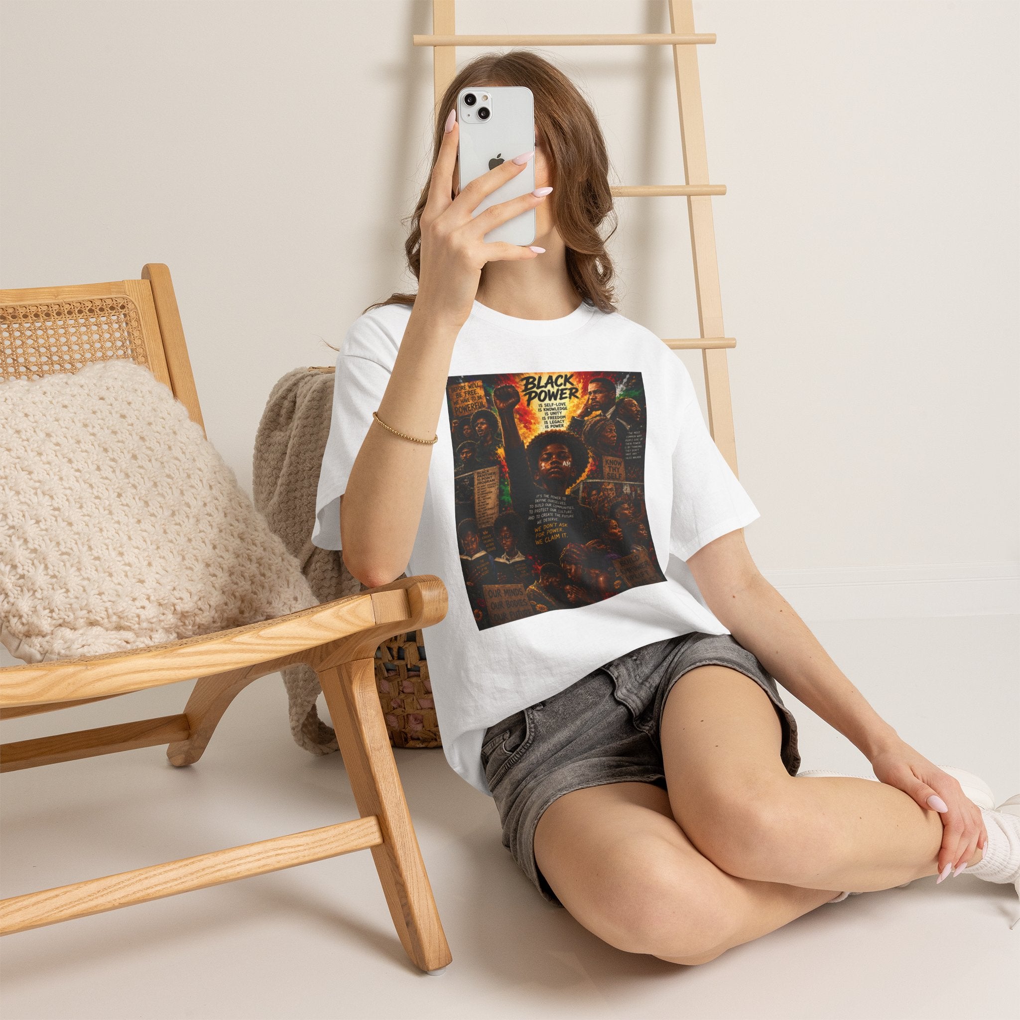 Black Power T‑Shirt — 'This Is Not A Boycott, This Is A Wealth Transfer' Protest Tee