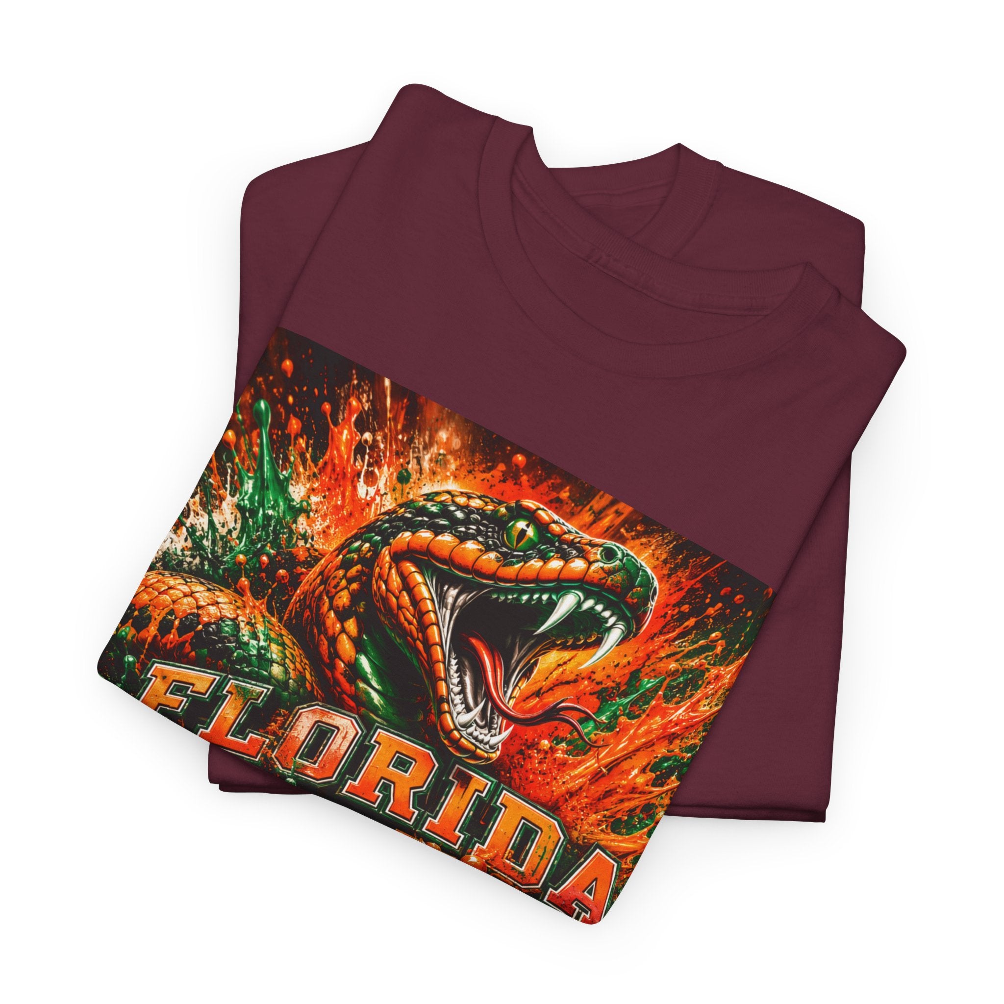 Florida A&M University Rattler Tee — Vintage Snake Mascot College T-Shirt