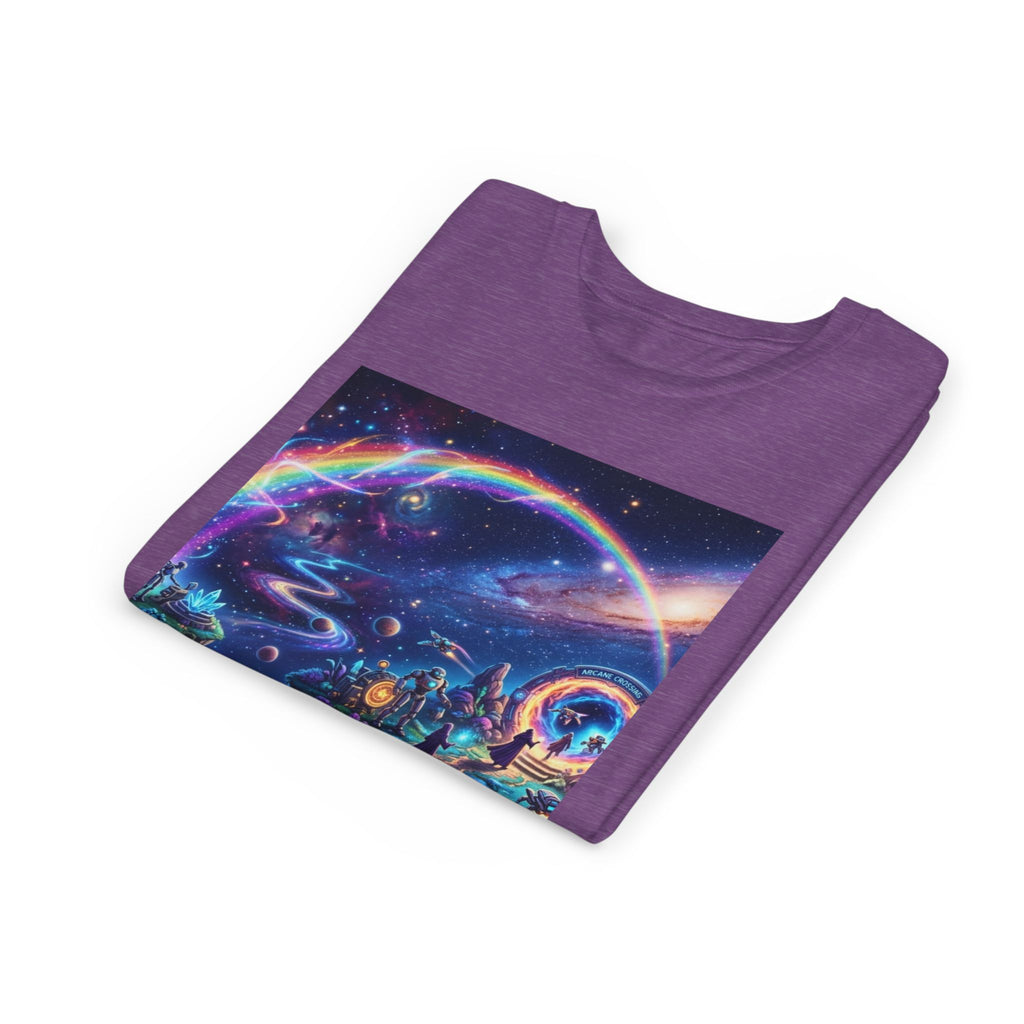 Galaxy Fantasy Youth Tee — Floating Islands, Robots & Magic Portals