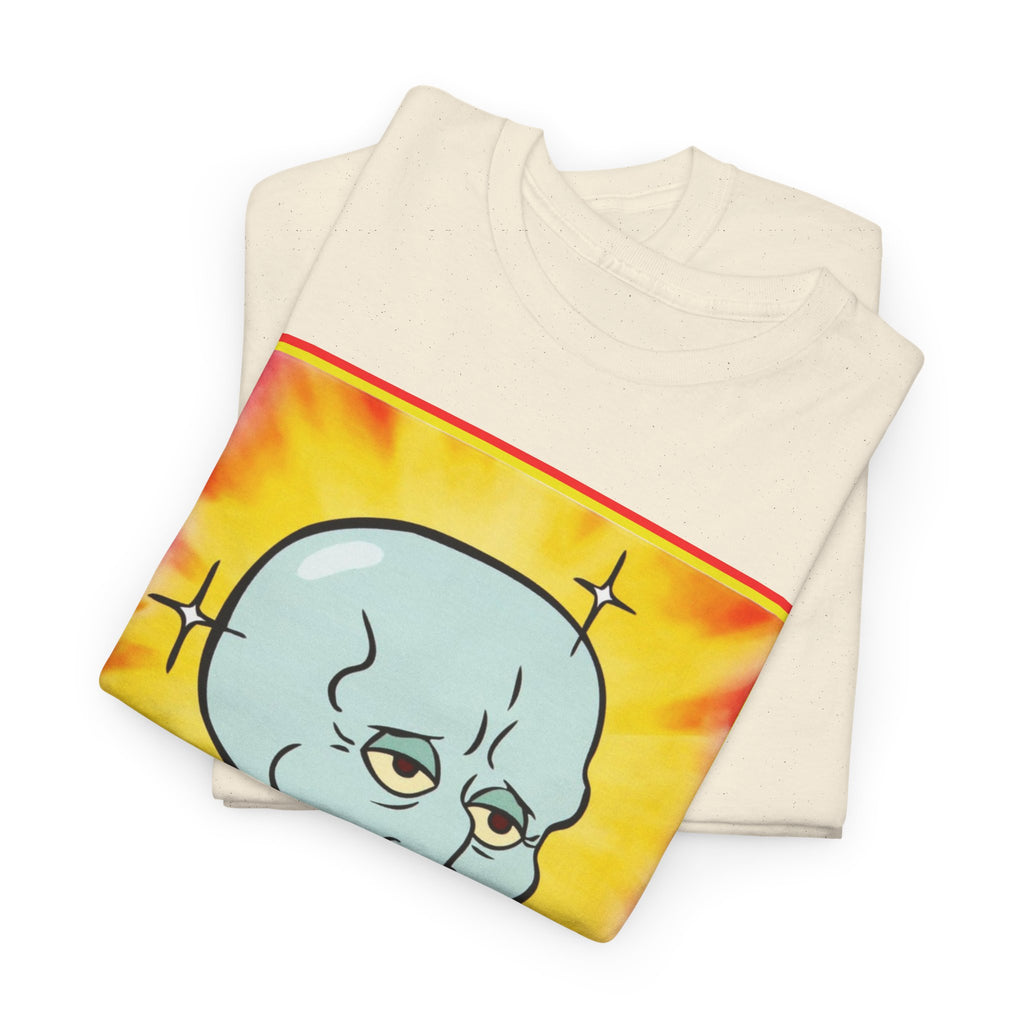 Handsome Squidward Portrait T‑Shirt — Retro Nickelodeon Graphic Tee