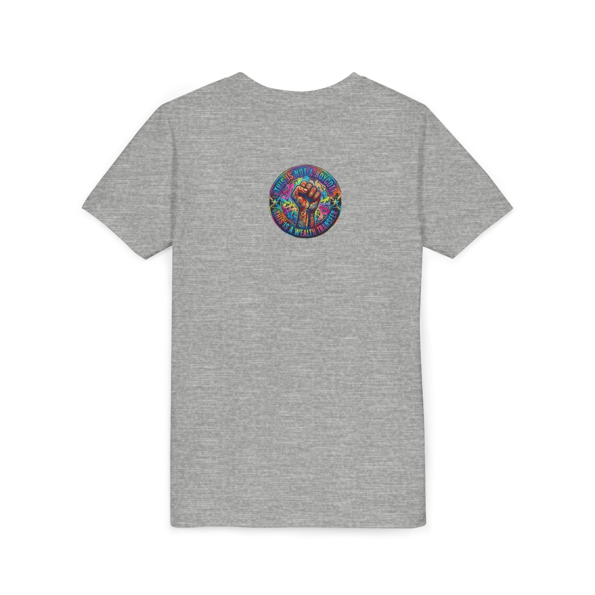 Youth Trophy Lightning Tee — Winning Kids' Short Sleeve Shirt with Stars & Confetti
