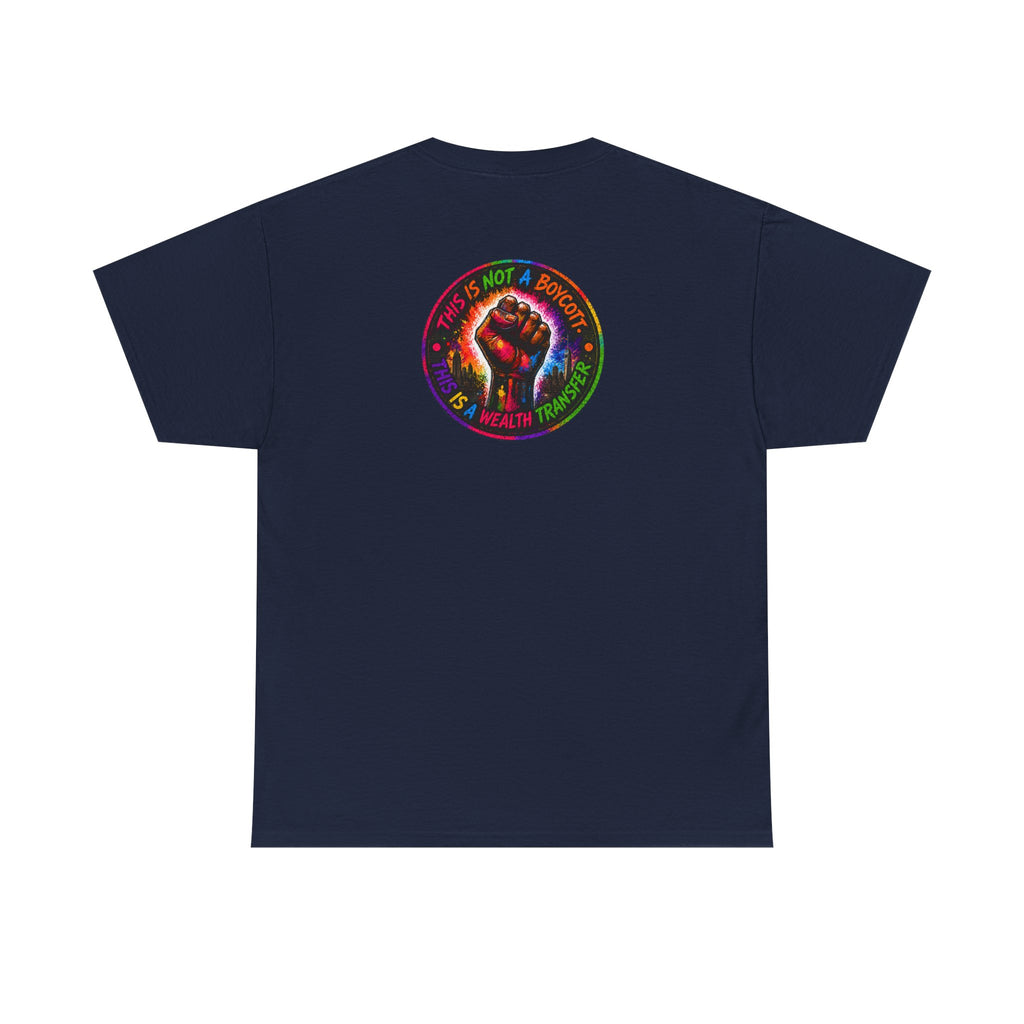 They Want Our Rhythm But Not Our Blues Tee — Black Power Fist Social Justice T-Shirt