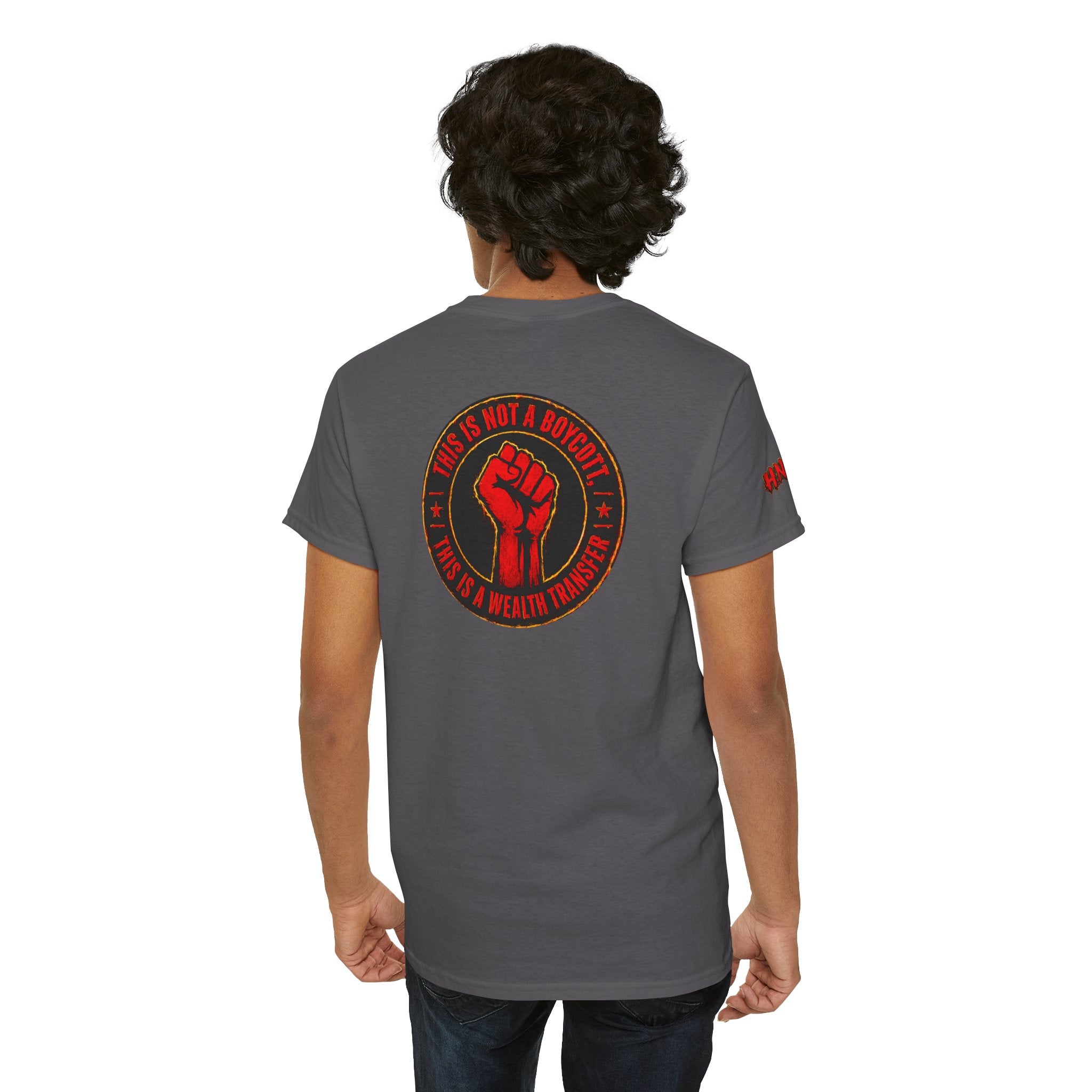 H.N.I.C. Graphic Tee — 'This Is Not A Riot' Raised Fist Streetwear T‑Shirt