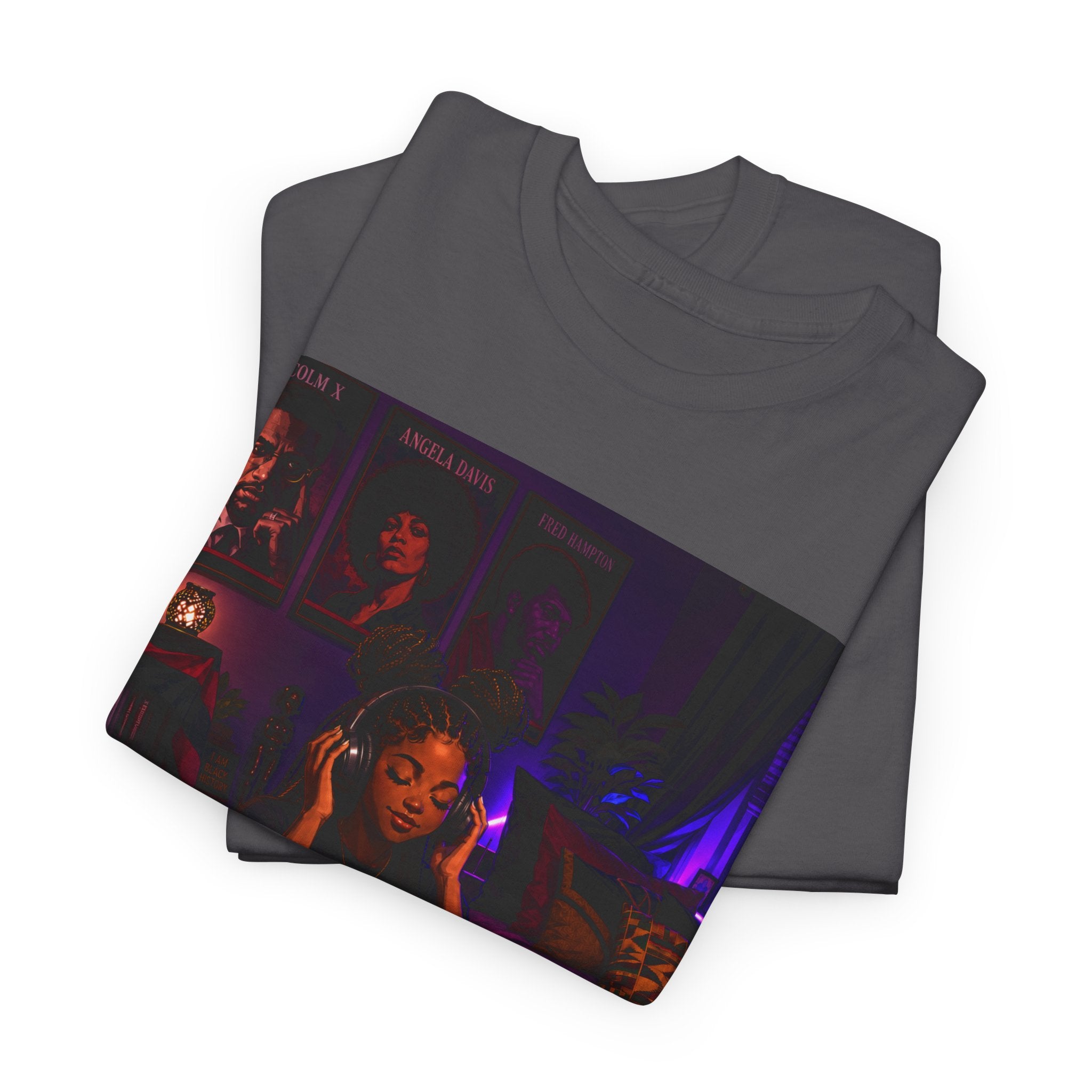 Graphic Tee — "Silence Is Not A Rebellion" Black Power Fist Tee