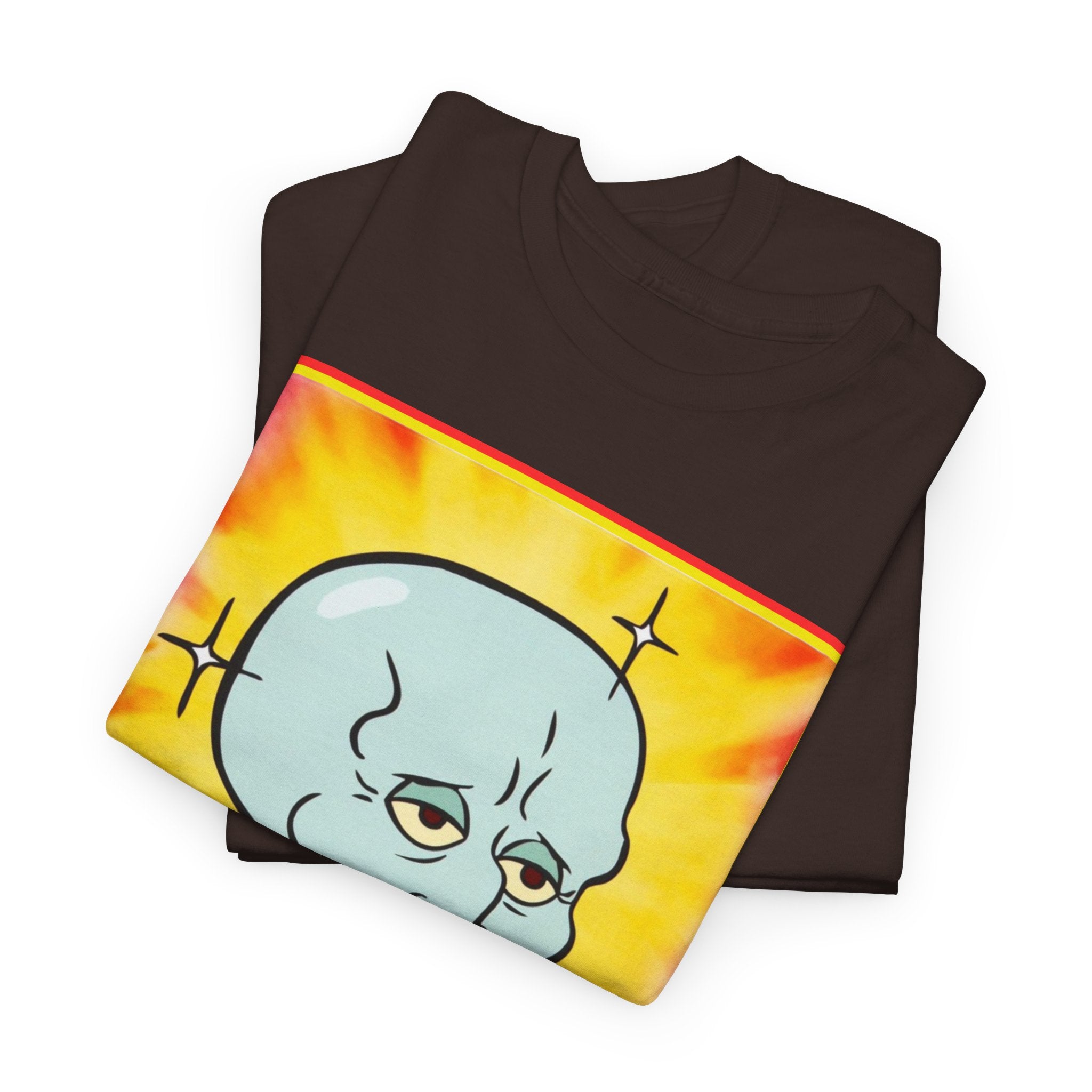 Handsome Squidward Portrait T‑Shirt — Retro Nickelodeon Graphic Tee