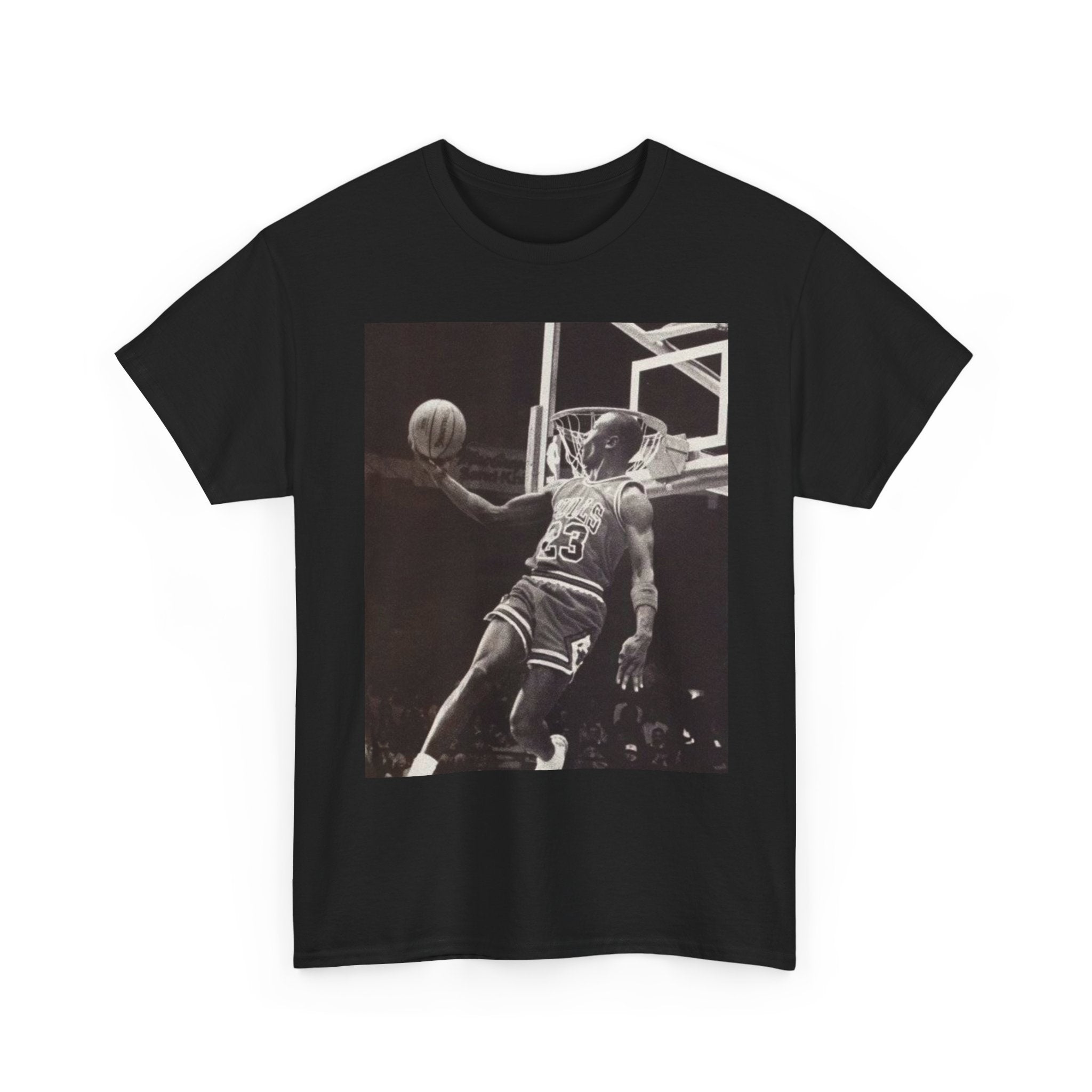 Basketball Photo Tee — Vintage Dunk Graphic T-Shirt