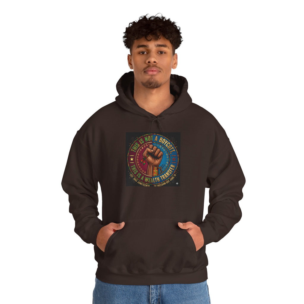 Empowered Unity Hoodie — "We Are a Movement" Fist Graphic Sweatshirt