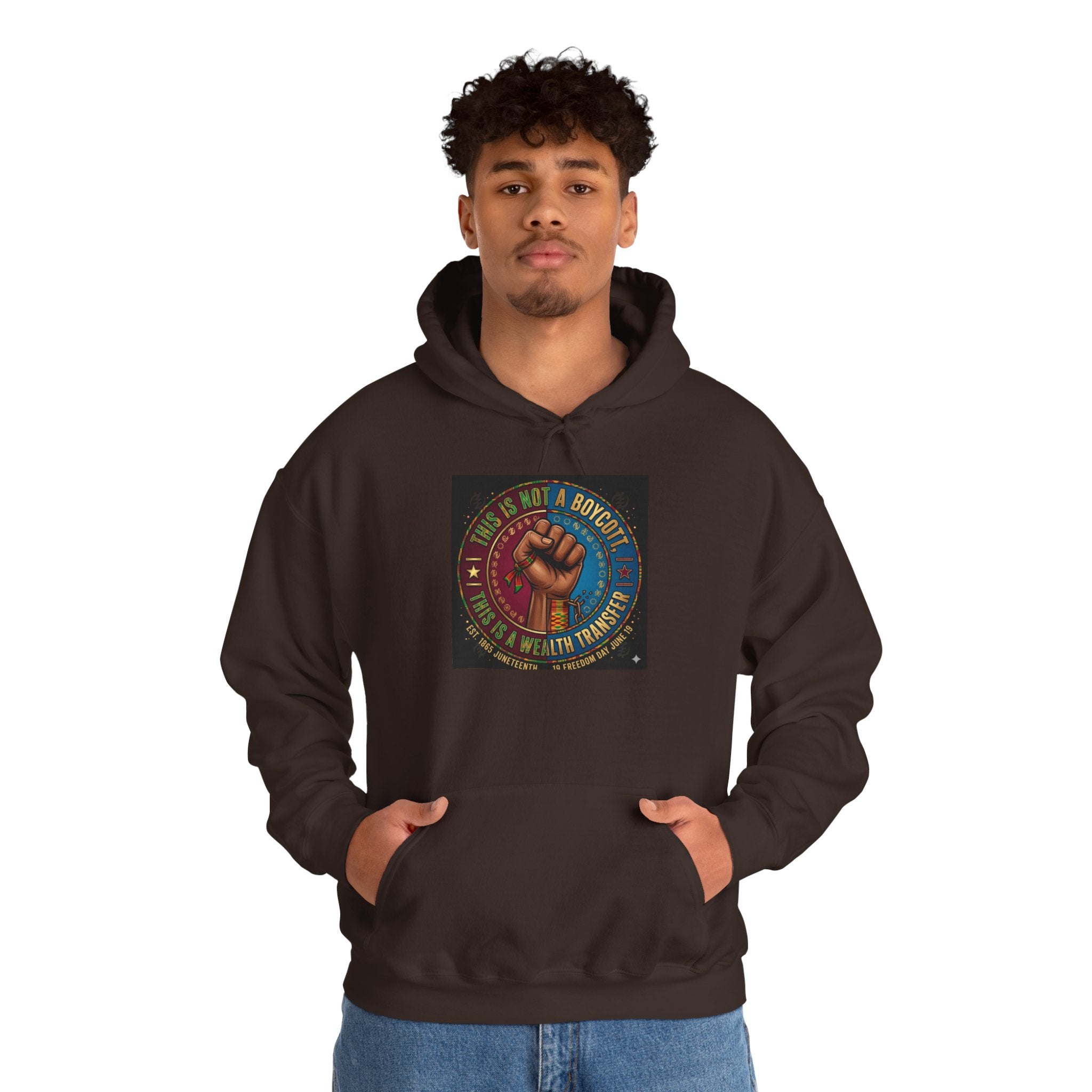 Empowered Unity Hoodie — "We Are a Movement" Fist Graphic Sweatshirt