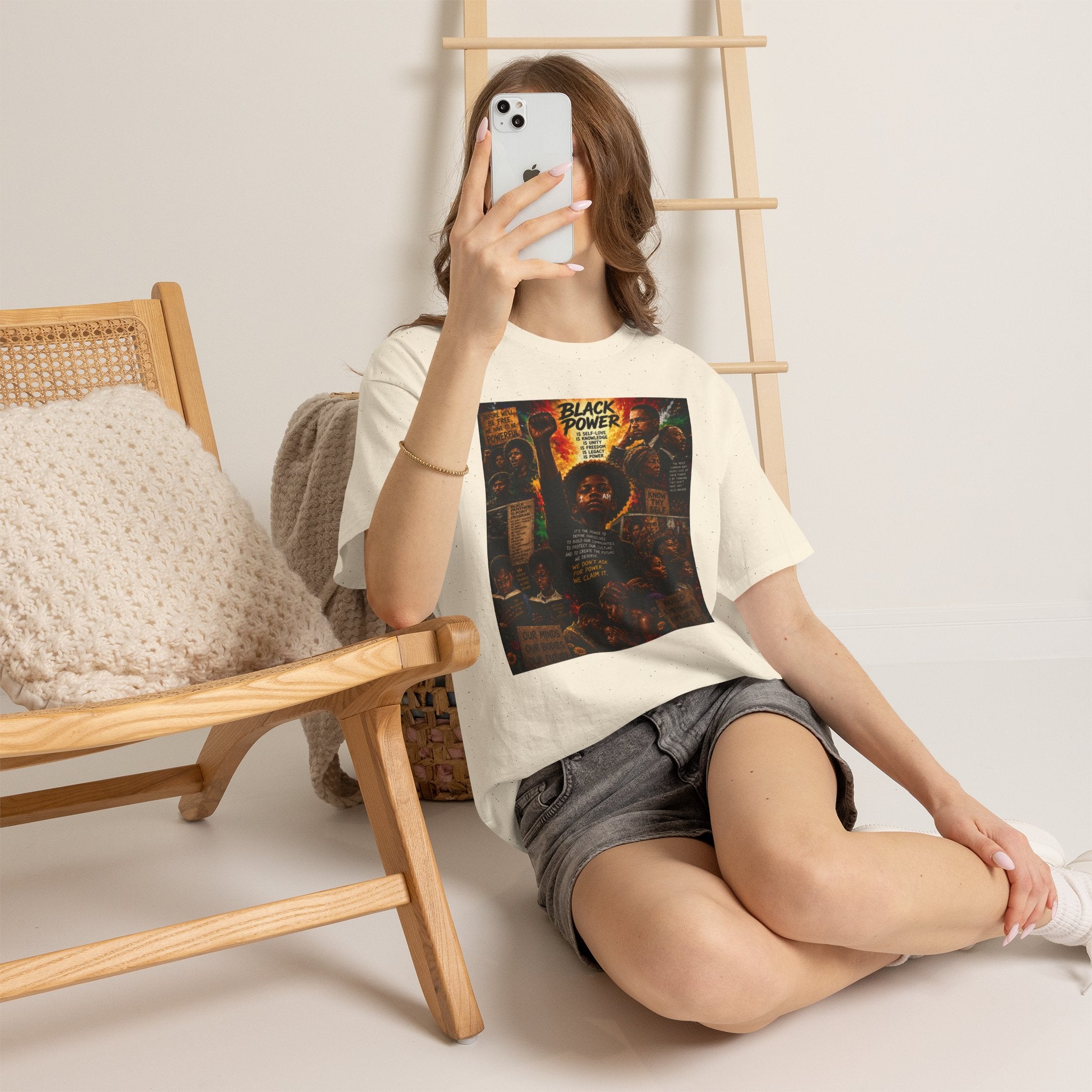 Black Power T‑Shirt — 'This Is Not A Boycott, This Is A Wealth Transfer' Protest Tee