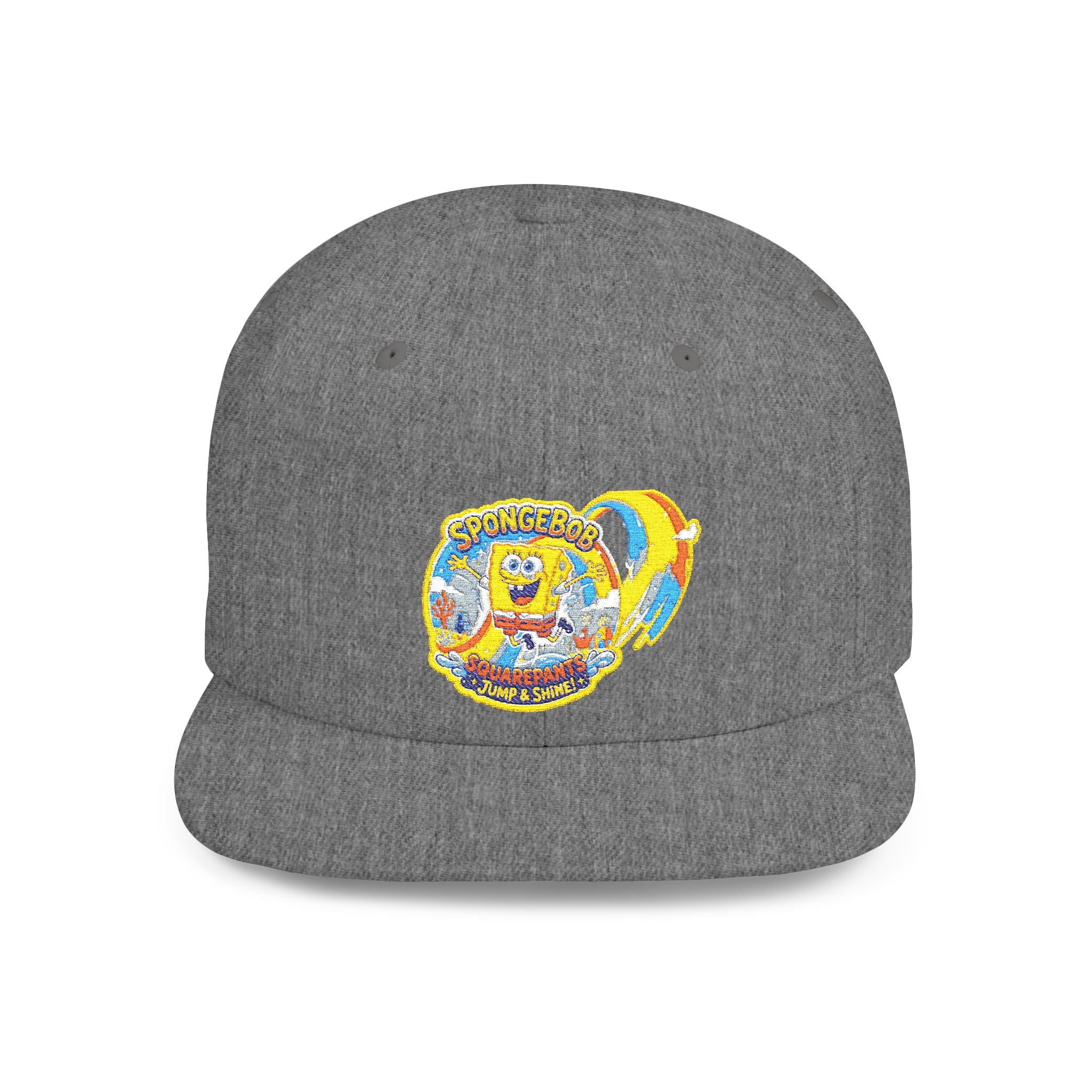 SpongeBob 'Jump & Shine' Royal Blue Flat Bill Snapback