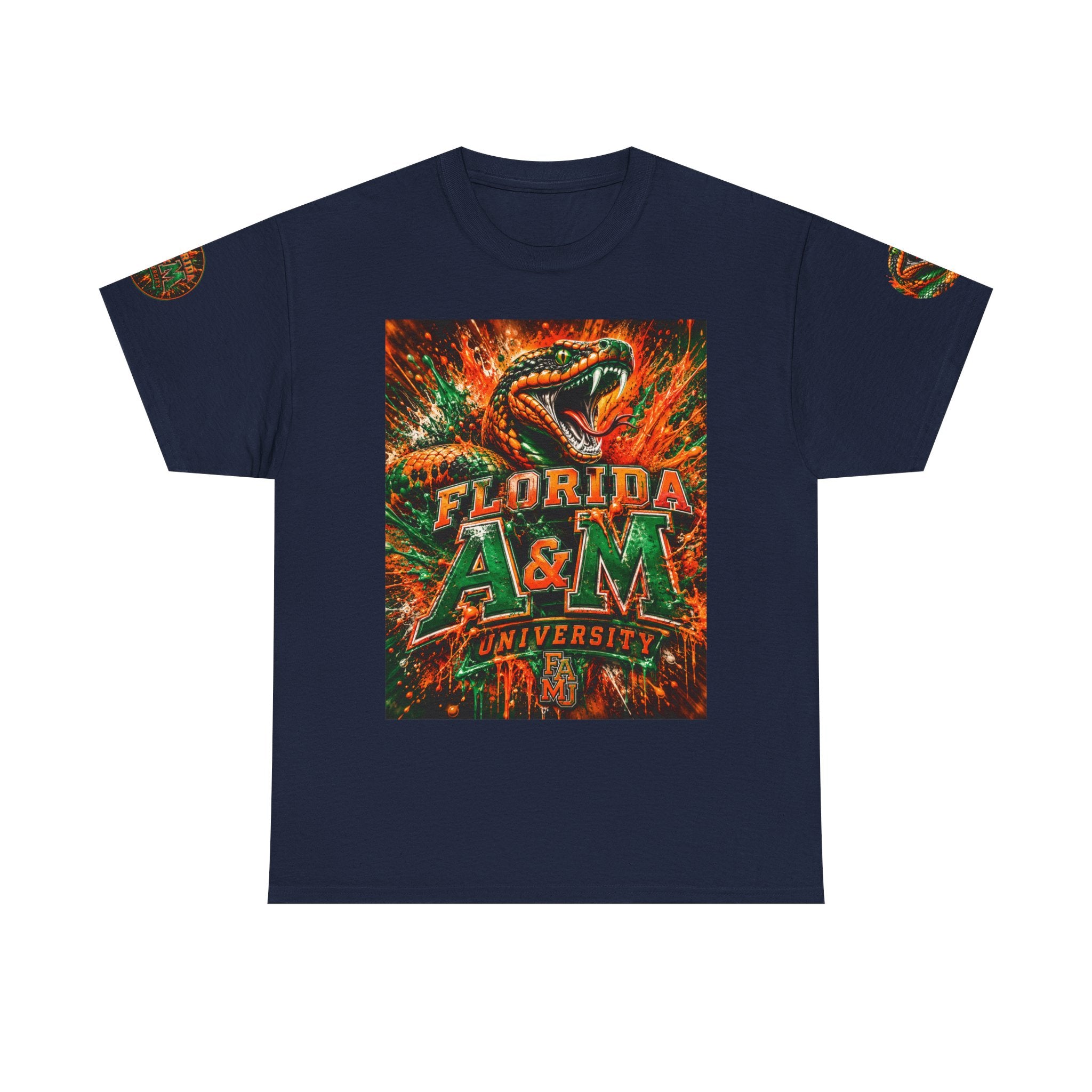Florida A&M University Rattler Tee — Vintage Snake Mascot College T-Shirt