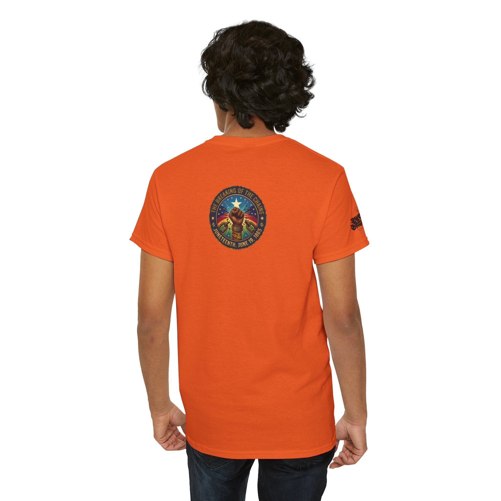 Graphic Tee — 'This Is Not A Boycott, This Is A Wealth Transfer' Back Print with Reading Child Artwork
