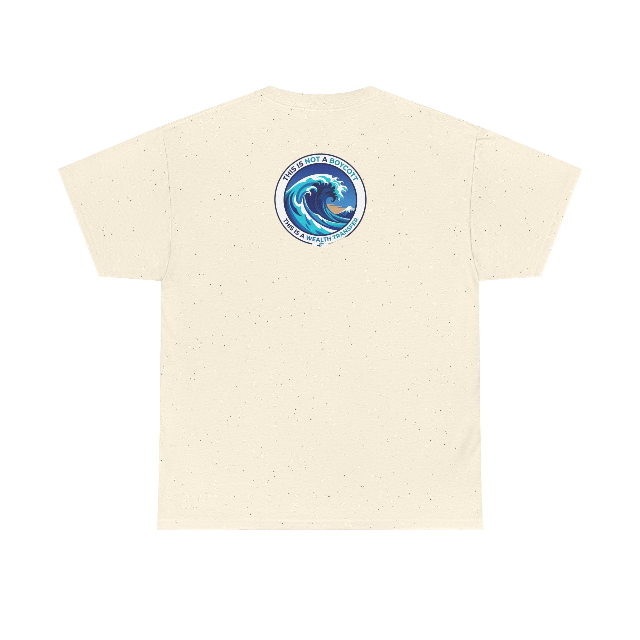 T-Shirt — Coastal Wave Graphic Tee (Ocean Sunset Wave Art)