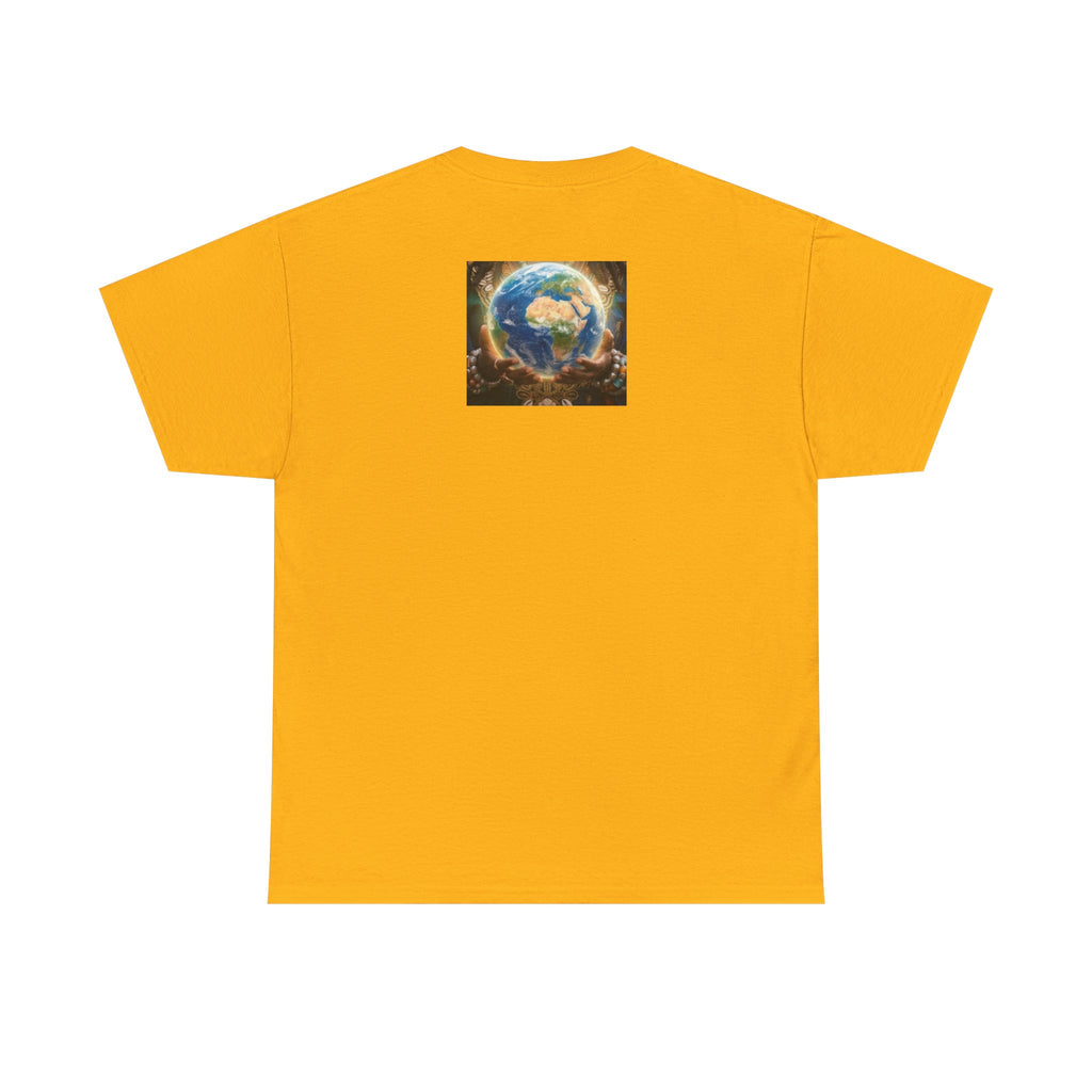 Earth Goddess T-Shirt — Vibrant Floral Nature Mother Graphic Tee