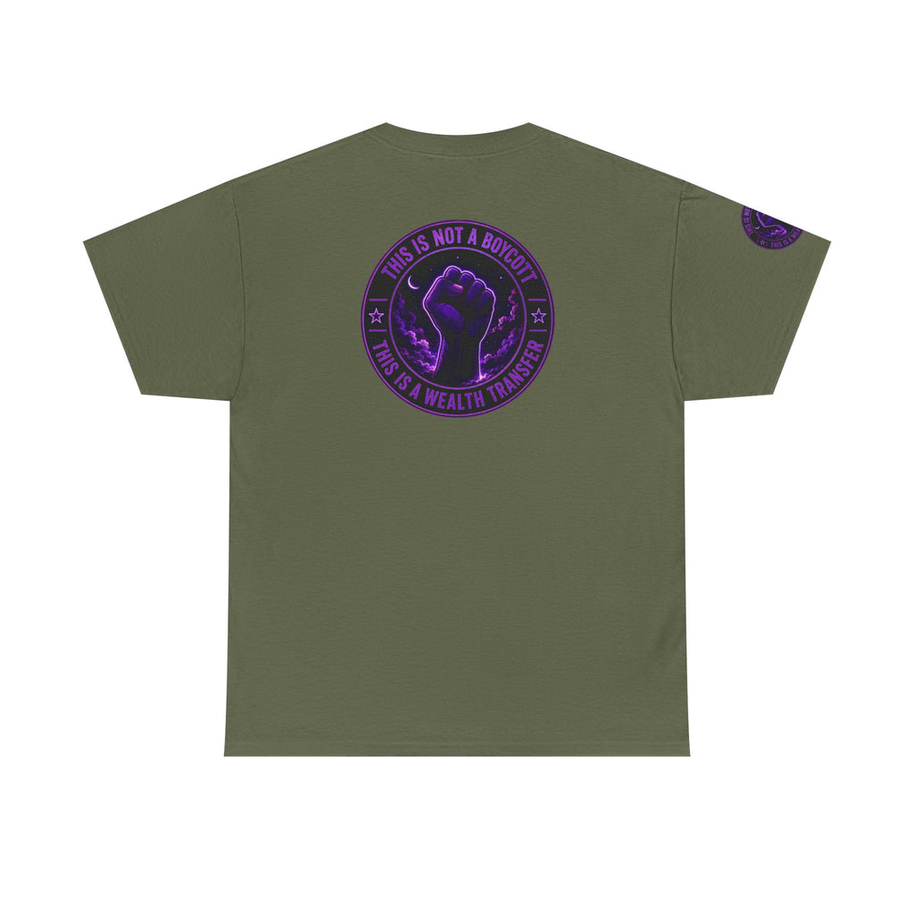 Graphic Tee — "Silence Is Not A Rebellion" Black Power Fist Tee
