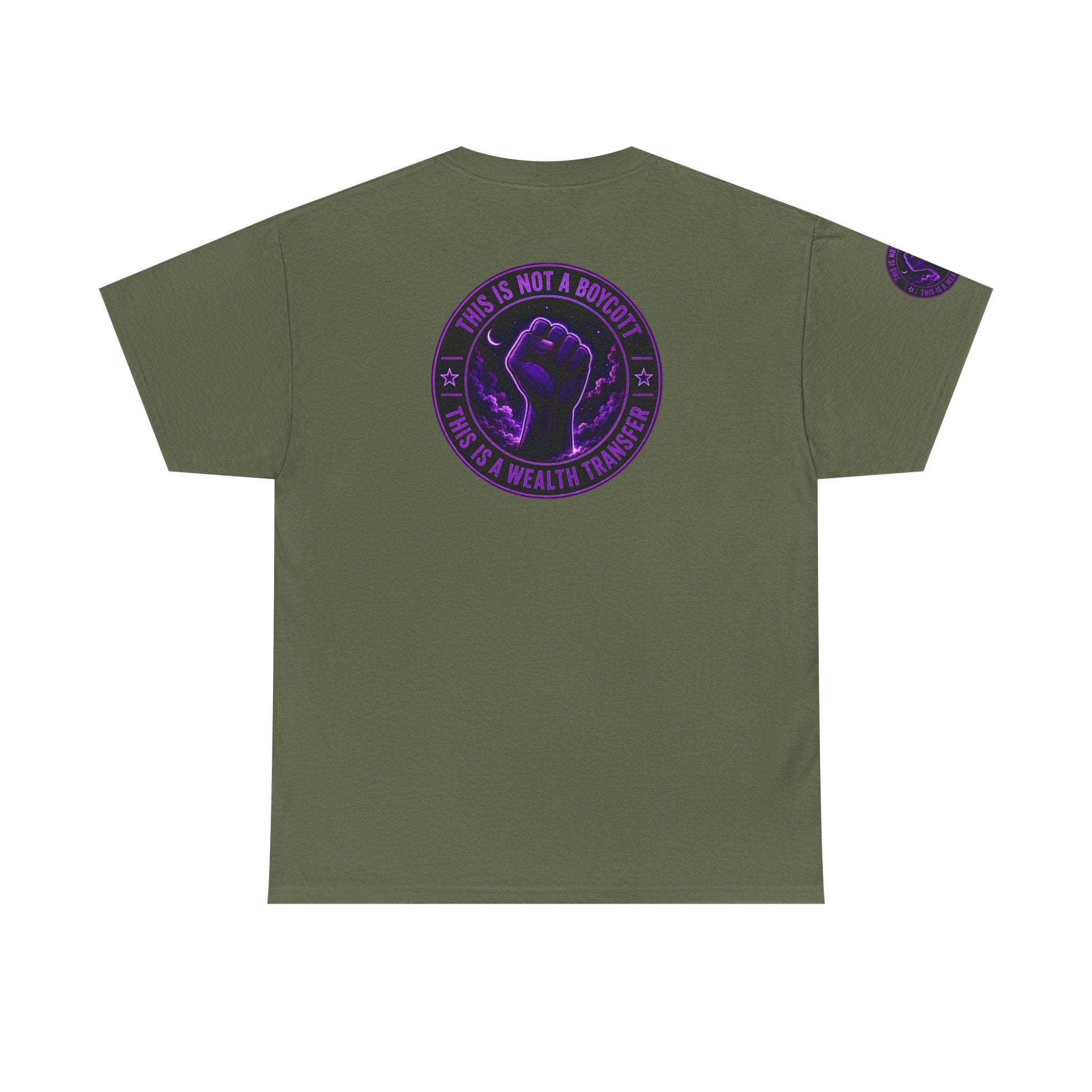 Graphic Tee — "Silence Is Not A Rebellion" Black Power Fist Tee