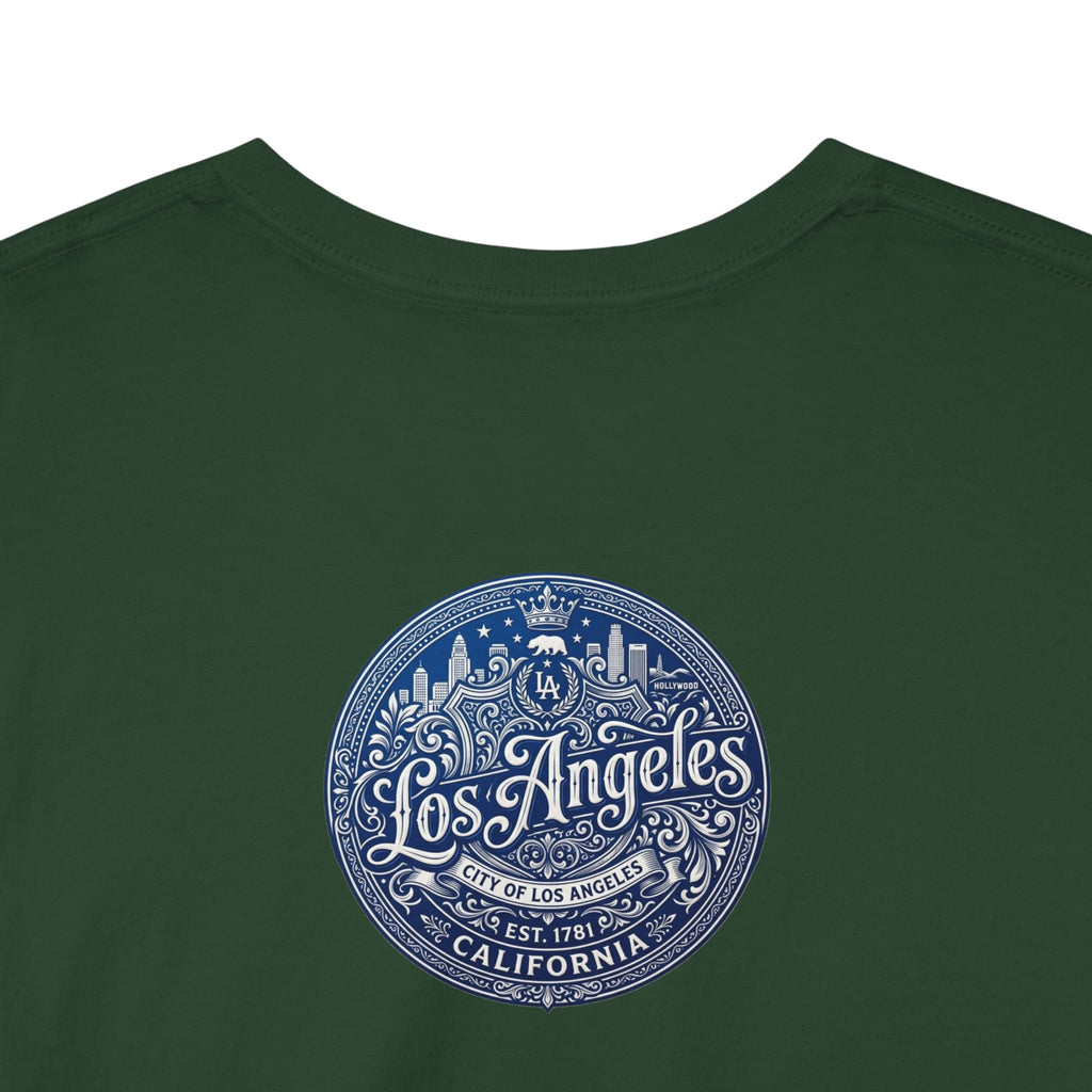 Iconic Rap Legend Photo Tee — Los Angeles Cap Graphic