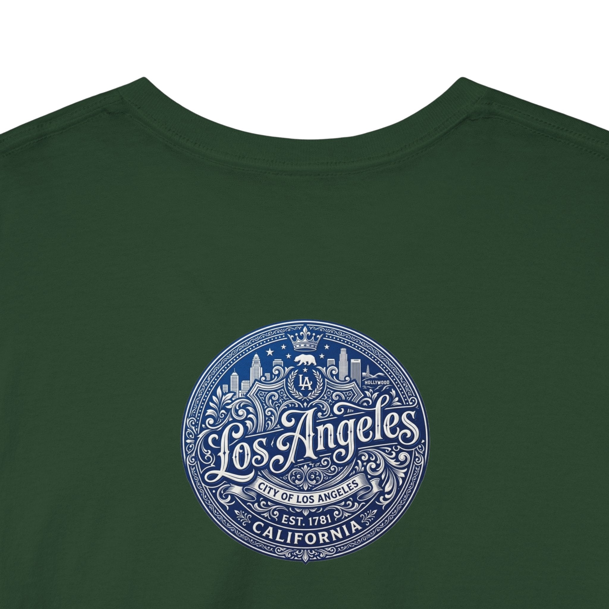 Iconic Rap Legend Photo Tee — Los Angeles Cap Graphic