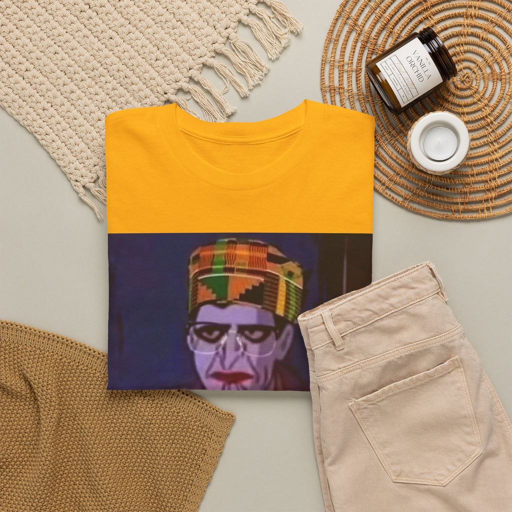 Graphic Tee — Vintage Afrocentric Joker Portrait & Psychedelic Raised Fist Art