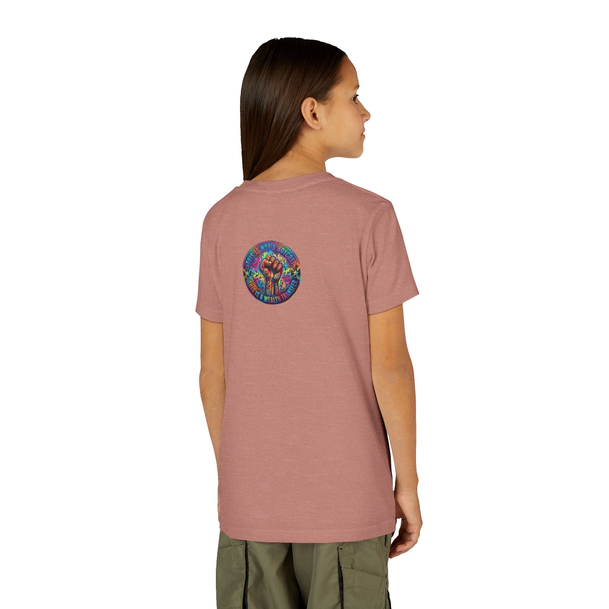 Kids Gaming Tee — Neon Rainbow Portal Gamer Shirt