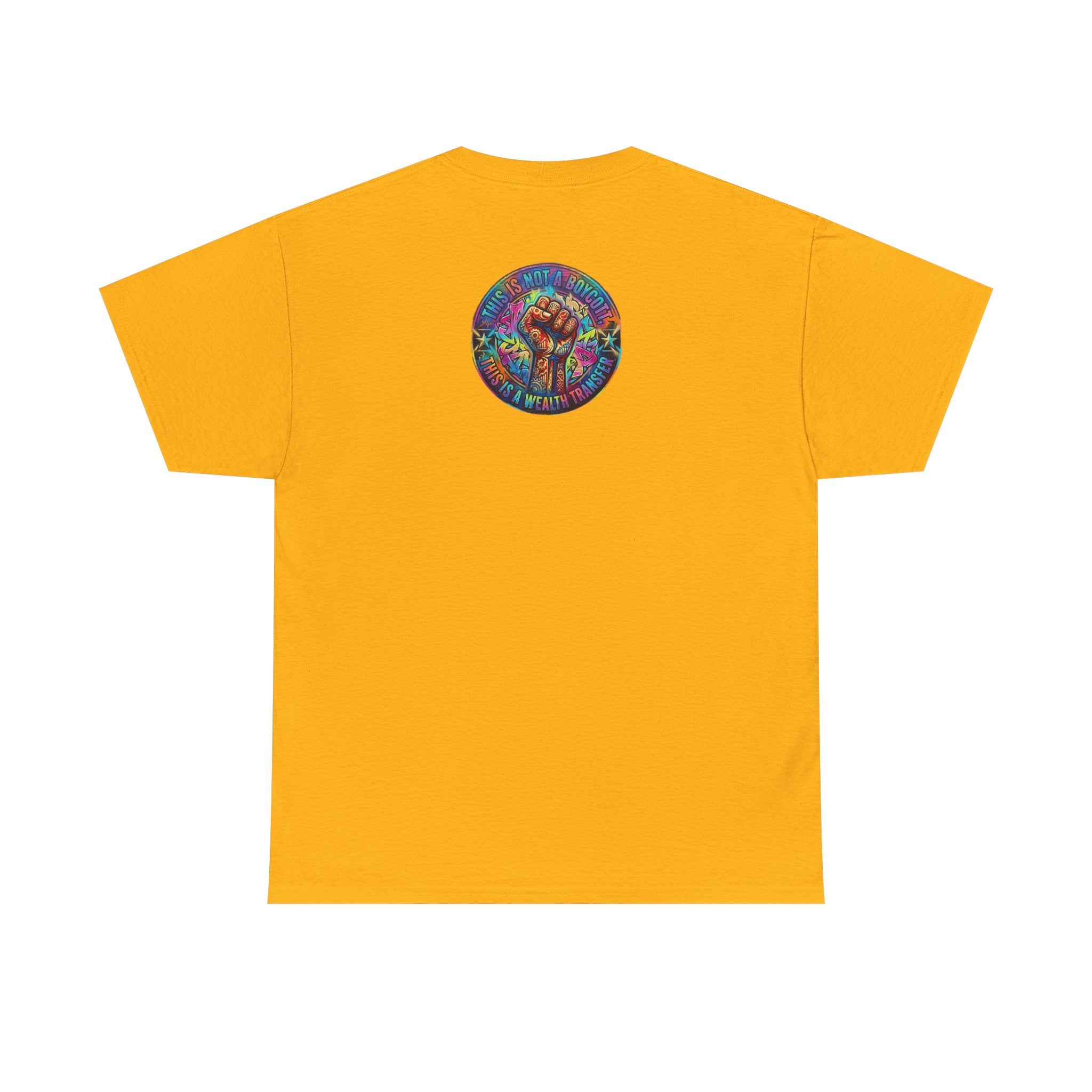 Graphic Tee — Vintage Afrocentric Joker Portrait & Psychedelic Raised Fist Art