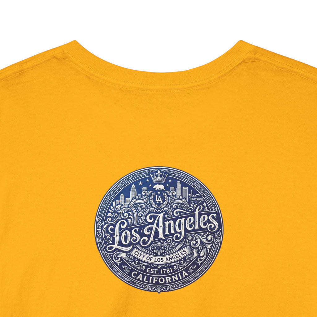 Iconic Rap Legend Photo Tee — Los Angeles Cap Graphic