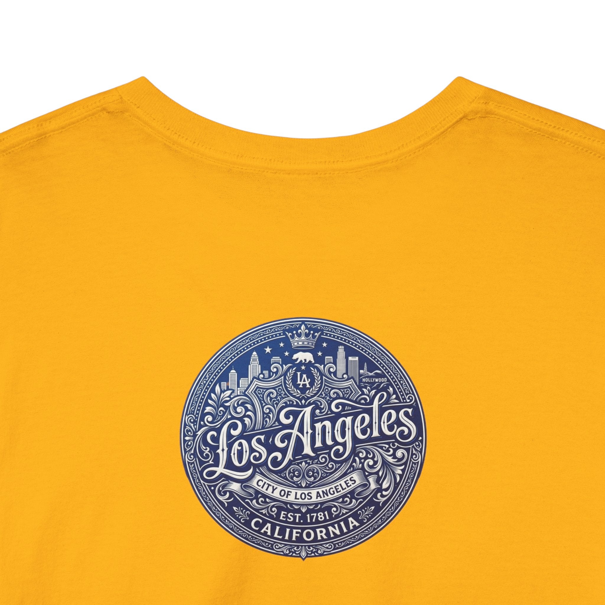 Iconic Rap Legend Photo Tee — Los Angeles Cap Graphic