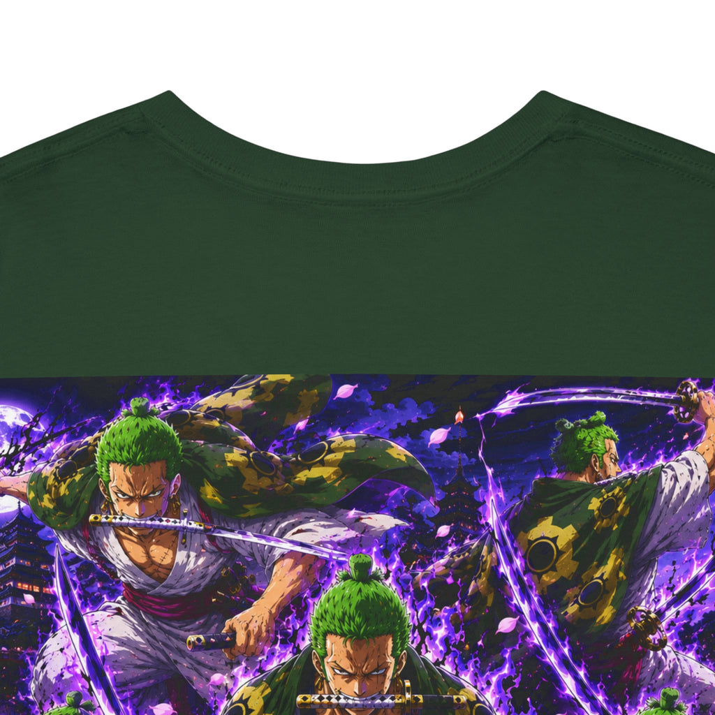 Zoro Neon Samurai T‑Shirt