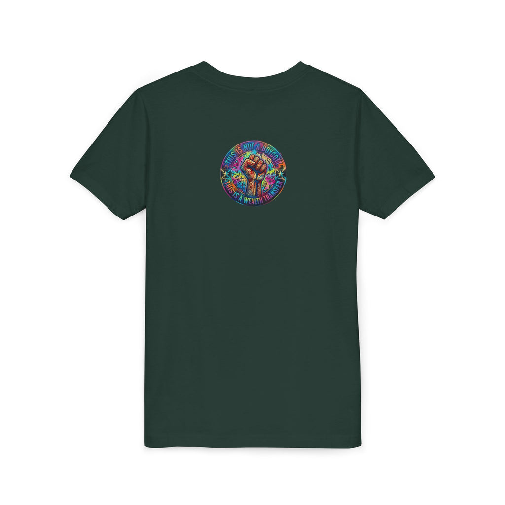 Kids Gaming Tee — Neon Rainbow Portal Gamer Shirt