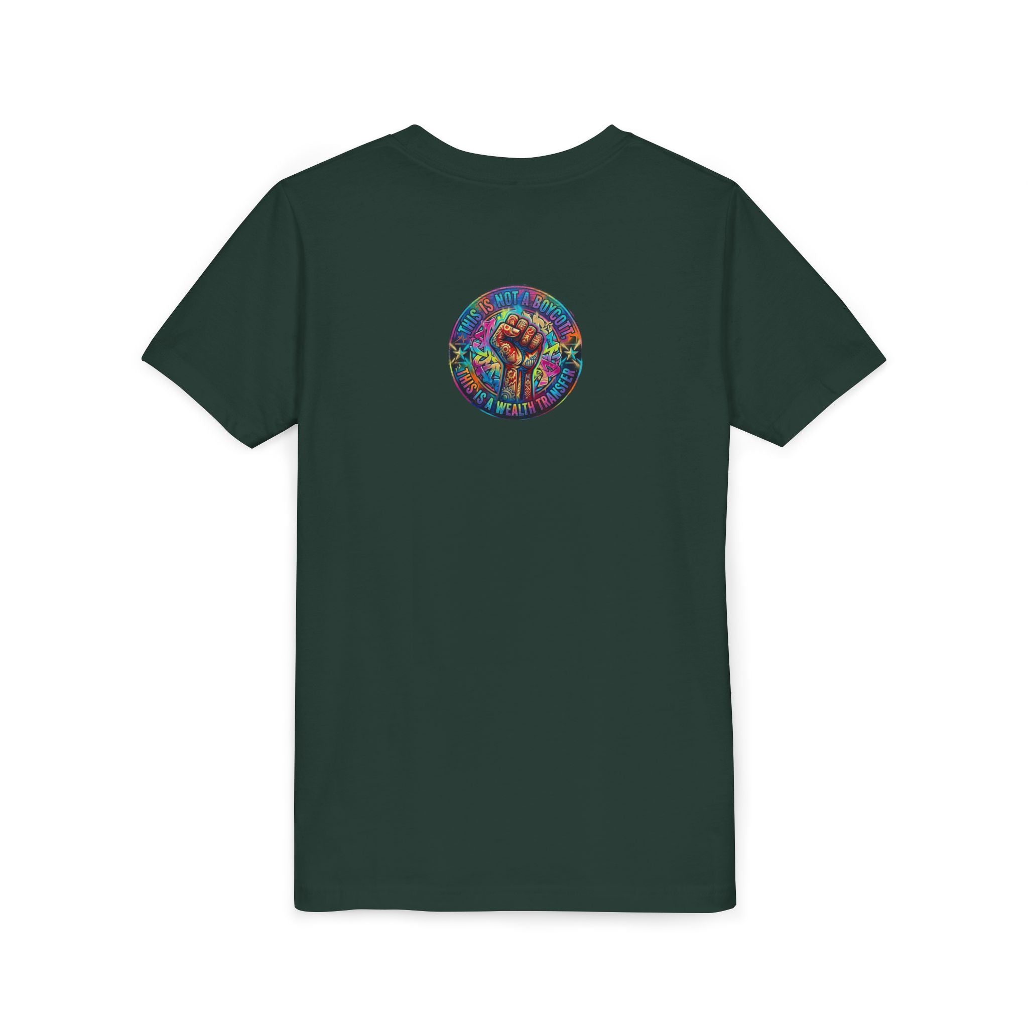Kids Gaming Tee — Neon Rainbow Portal Gamer Shirt